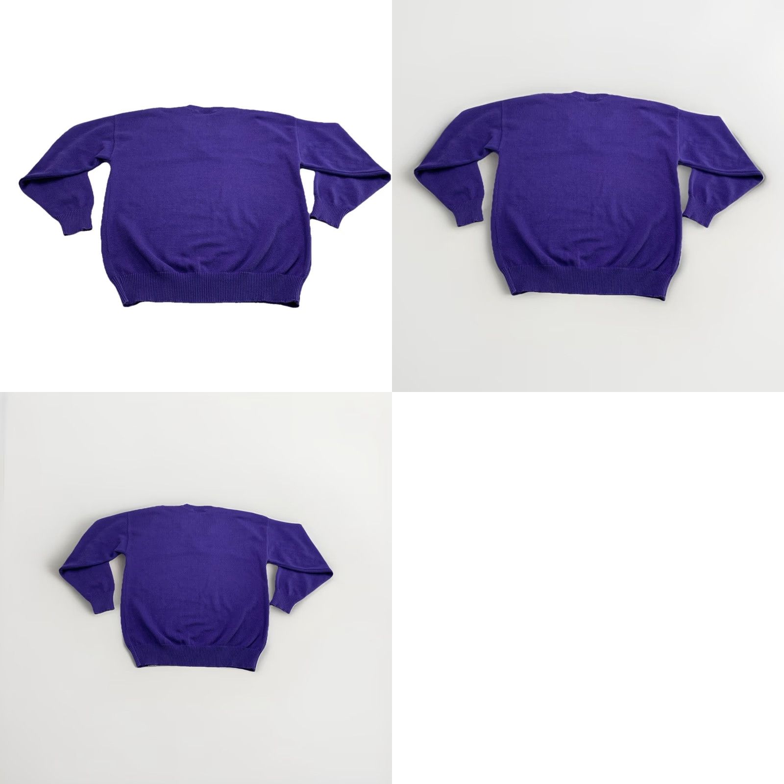 Vintage VINTAGE Andrew Rohan Northwestern Wildcats V Neck Sweater XL Mens Purple 90s USA Embroidered Logo Size US XL / EU 56 / 4 - 9 Thumbnail