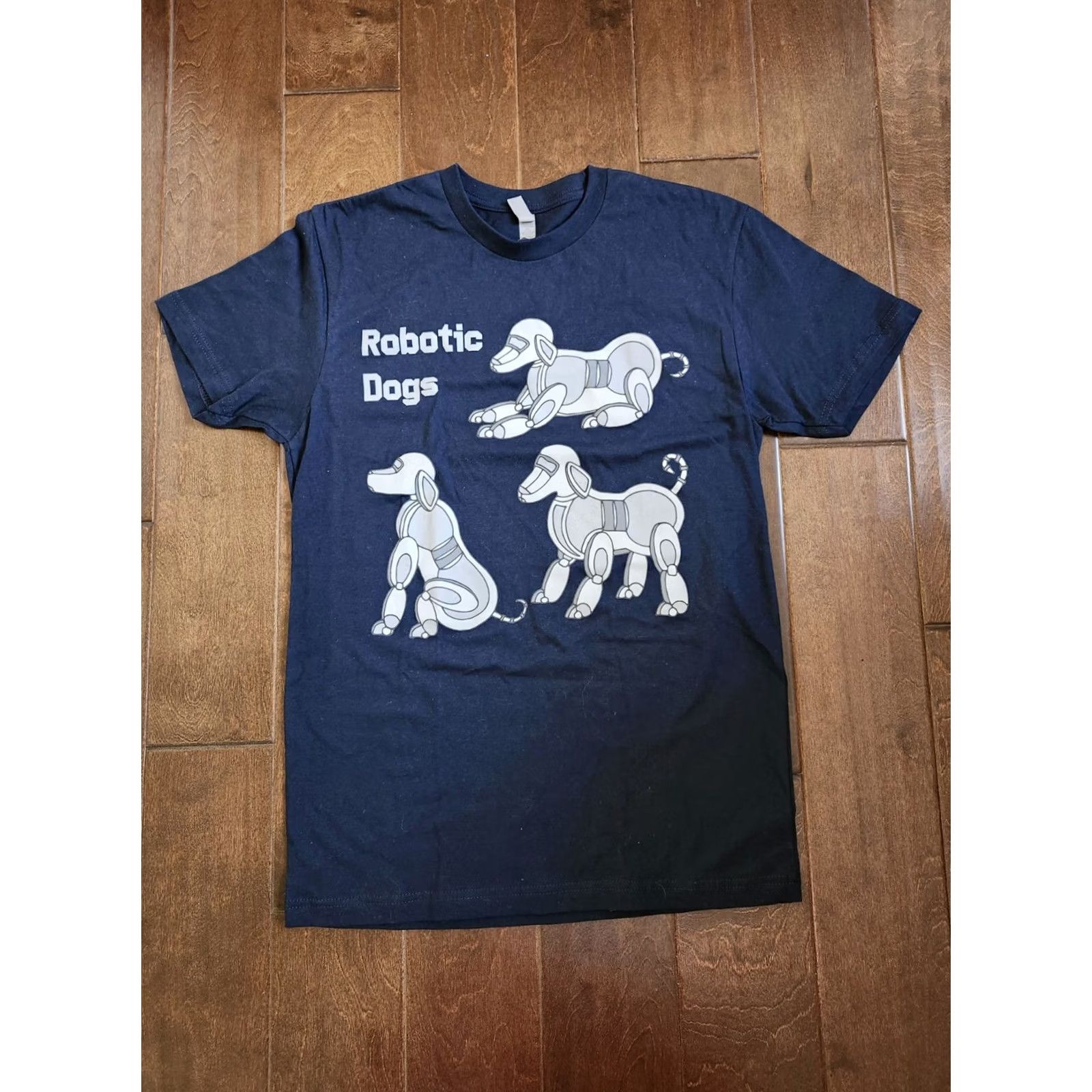 NEXT Next Apparel Shirt Mens S Men Navy Robotics Dogs Graphic Tee Size Size US S / EU 44-46 / 1 - 2 Thumbnail