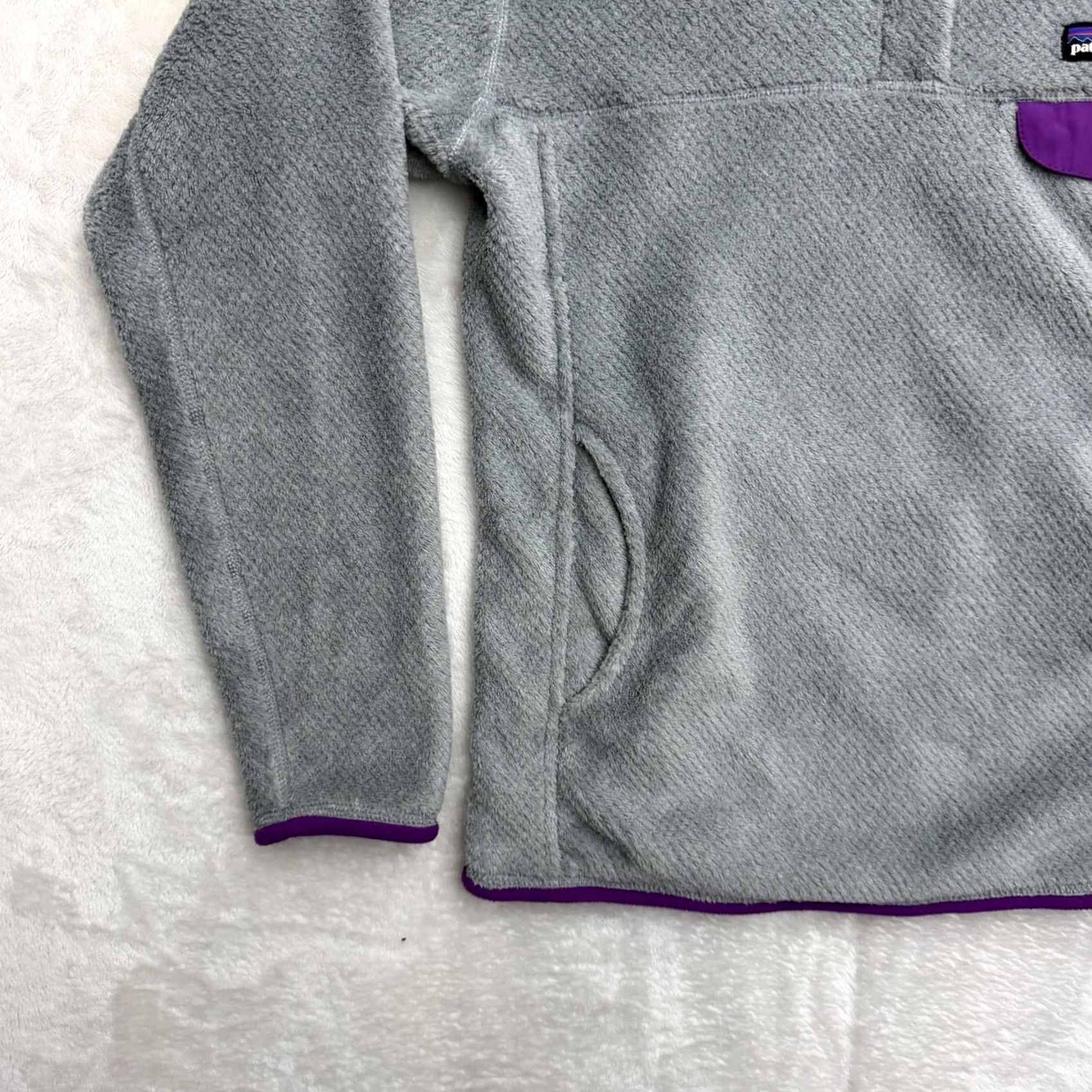 Patagonia Patagonia Sweatshirt Womens M Gray Fleece Snap Pullover Outdoor Size M / US 6-8 / IT 42-44 - 6 Thumbnail