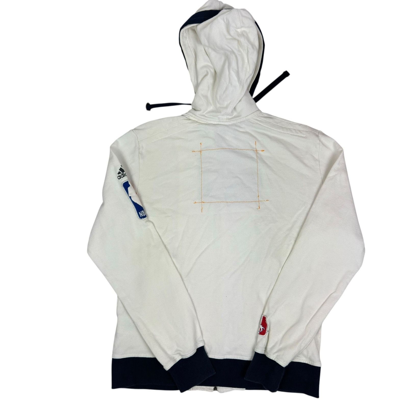Adidas Adidas Womens White Long Sleeve Hooded Full Zip Jacket Small Size S / US 4 / IT 40 - 11 Thumbnail