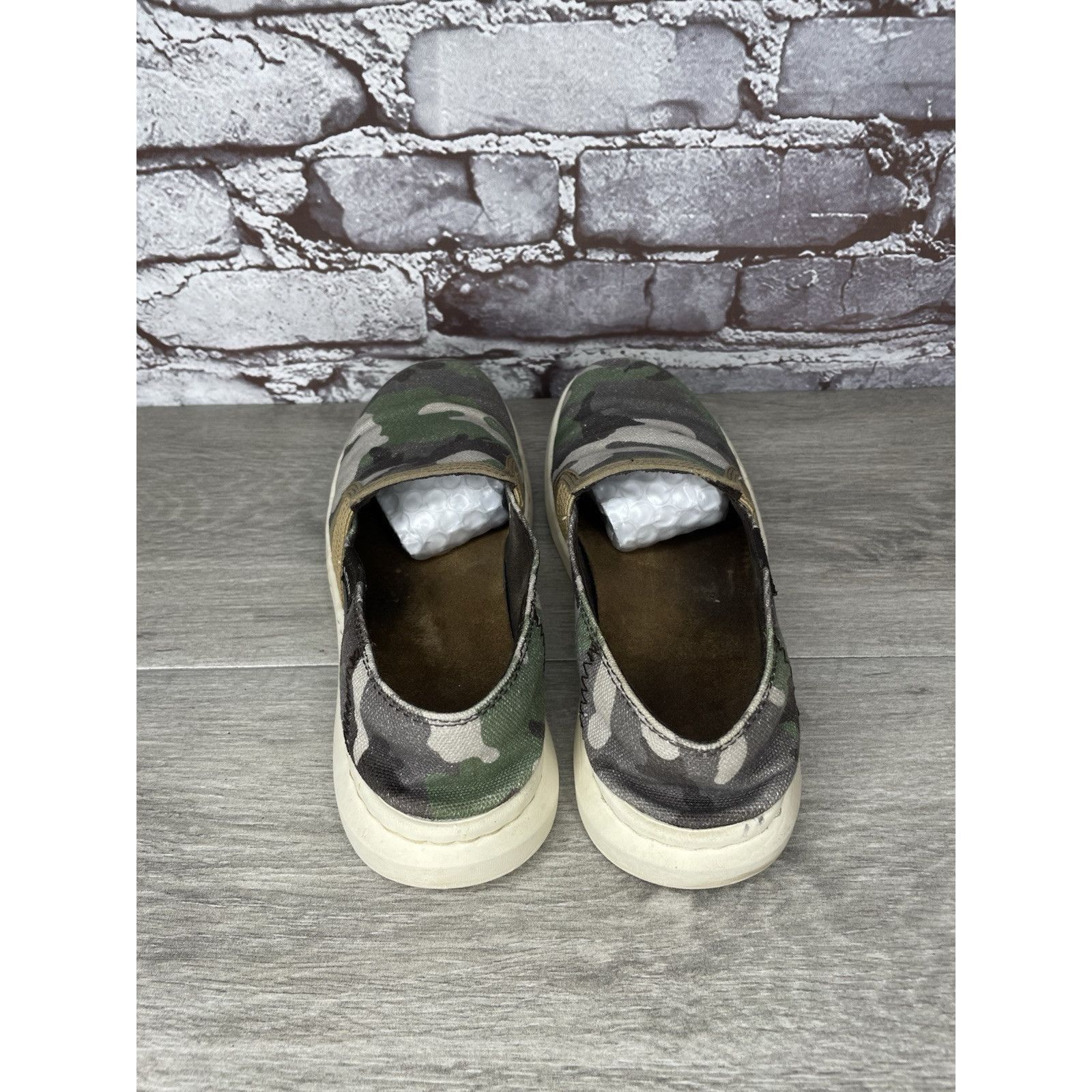 Ariat Ariat Cruiser Camo Green Brown Canvas Fabric Slip On Shoes W Size US 7.5 / IT 37.5 - 6 Thumbnail
