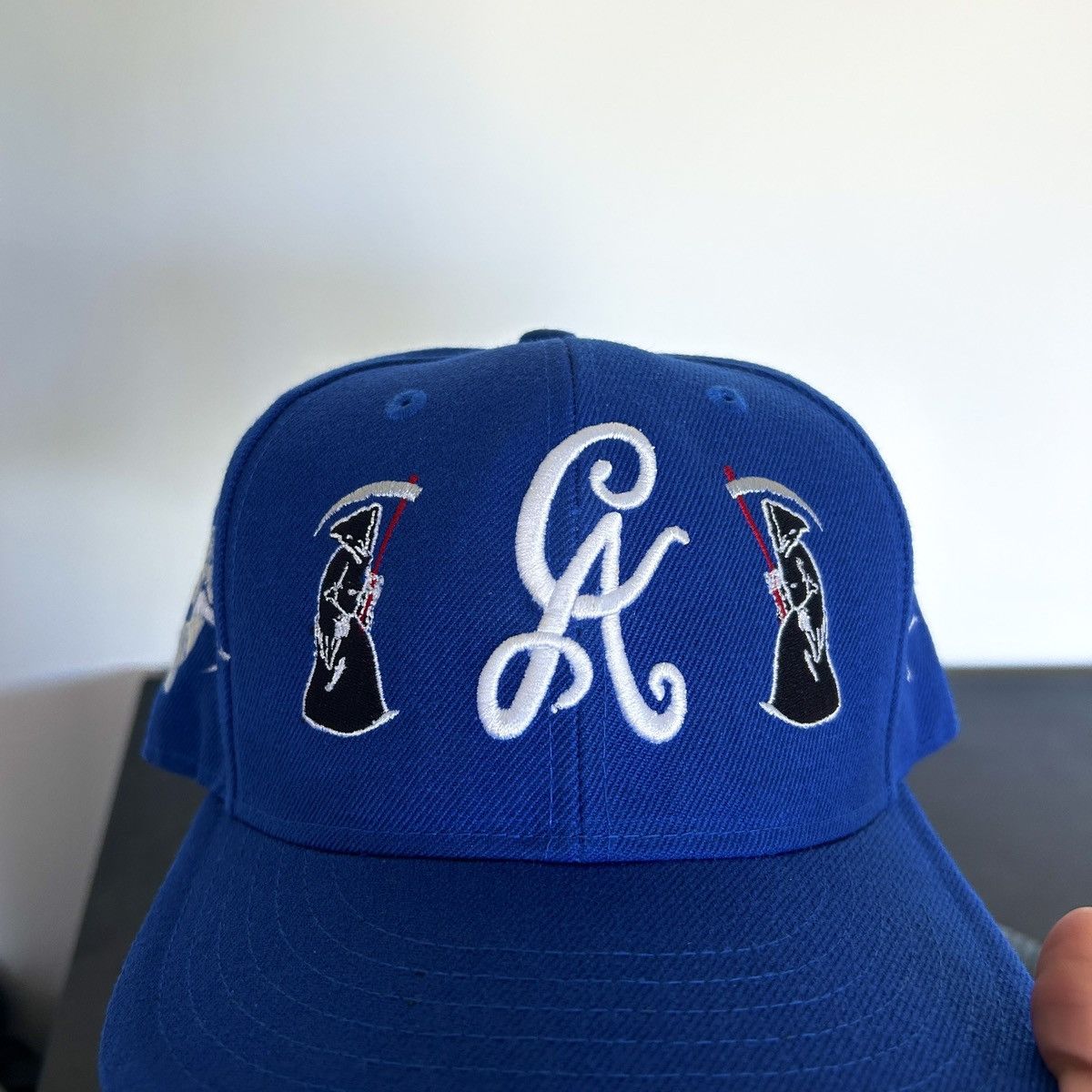 New Era *7 1/2* 1-of-1 NEW California Angels Exclusive Custom Fitted Size ONE SIZE - 4 Thumbnail