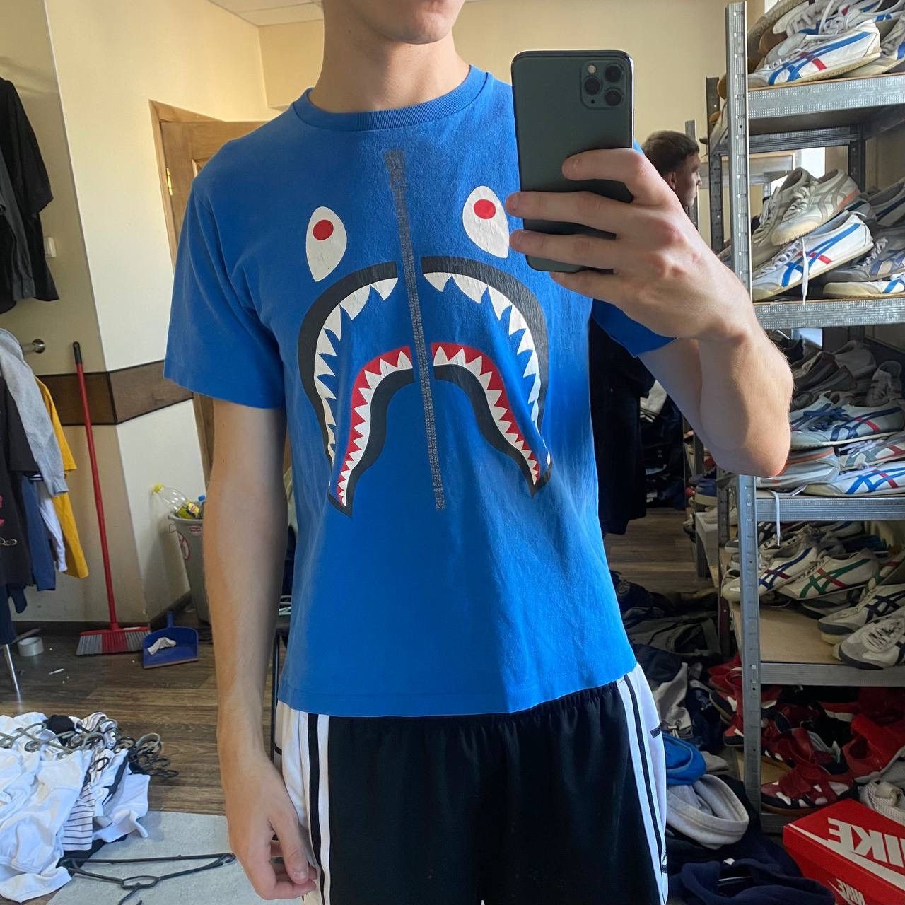 Bape Bape Shark T Shirt Size US S / EU 44-46 / 1 - 7 Thumbnail