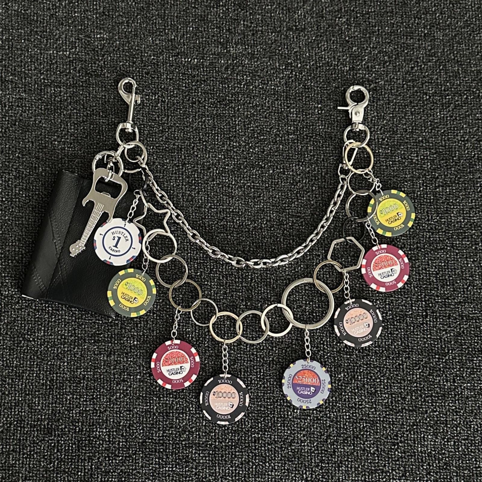 Jewelry Casino-Inspired Chain Belt Accessory Size ONE SIZE - 2 Thumbnail