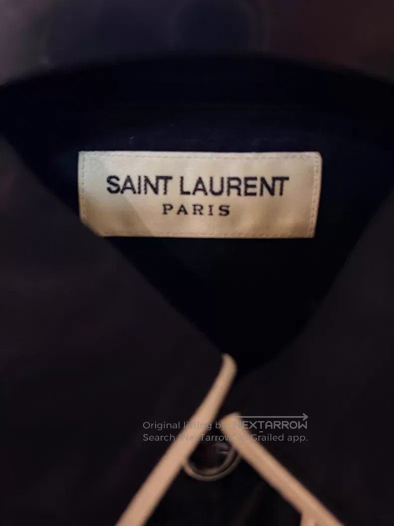 Saint Laurent Paris Saint Laurent Paris Court White Line Shirt i Size US L / EU 52-54 / 3 - 3 Thumbnail