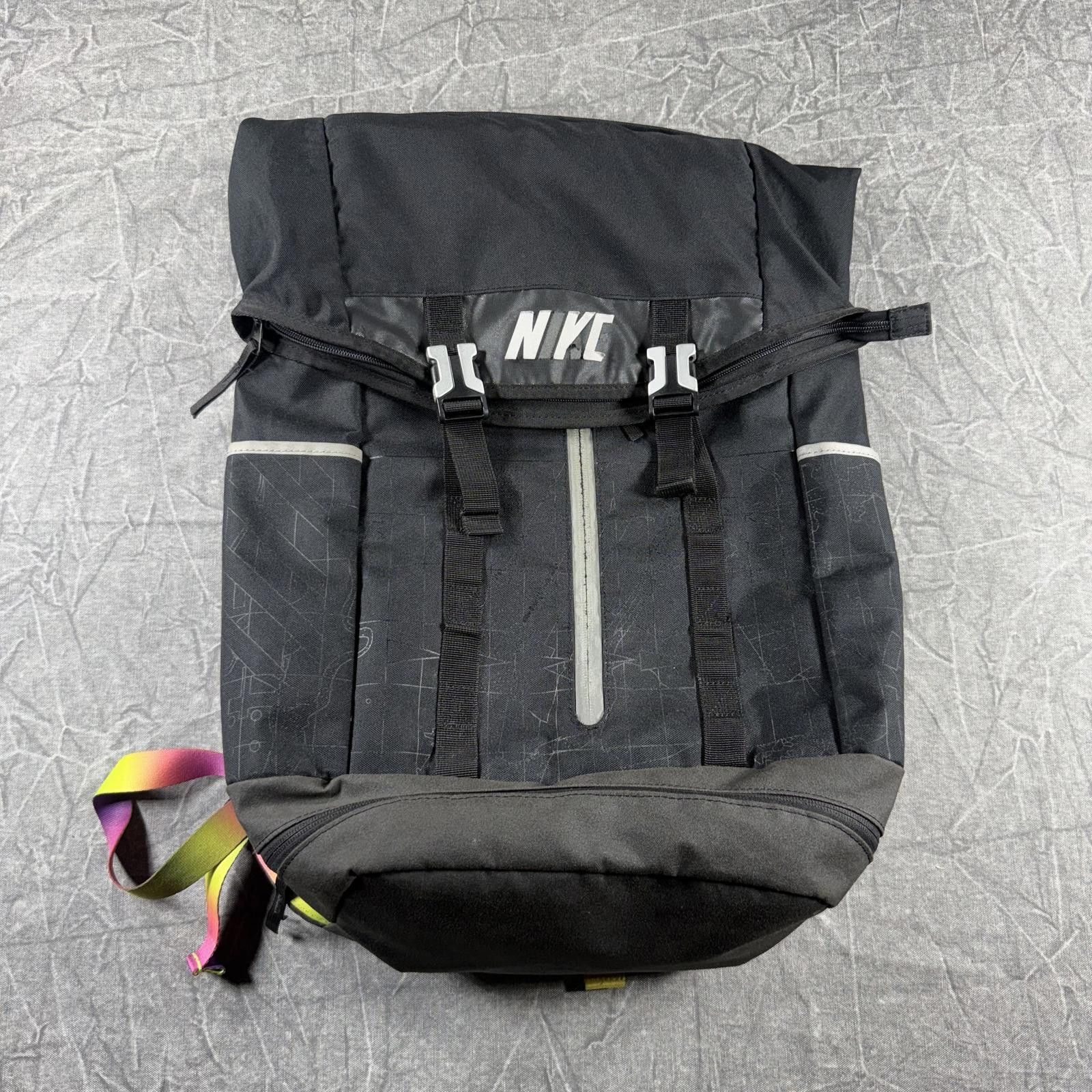 Nike Nike Backpack Black Lebron NYC All-Star Sports Basketball Size ONE SIZE - 1 Thumbnail