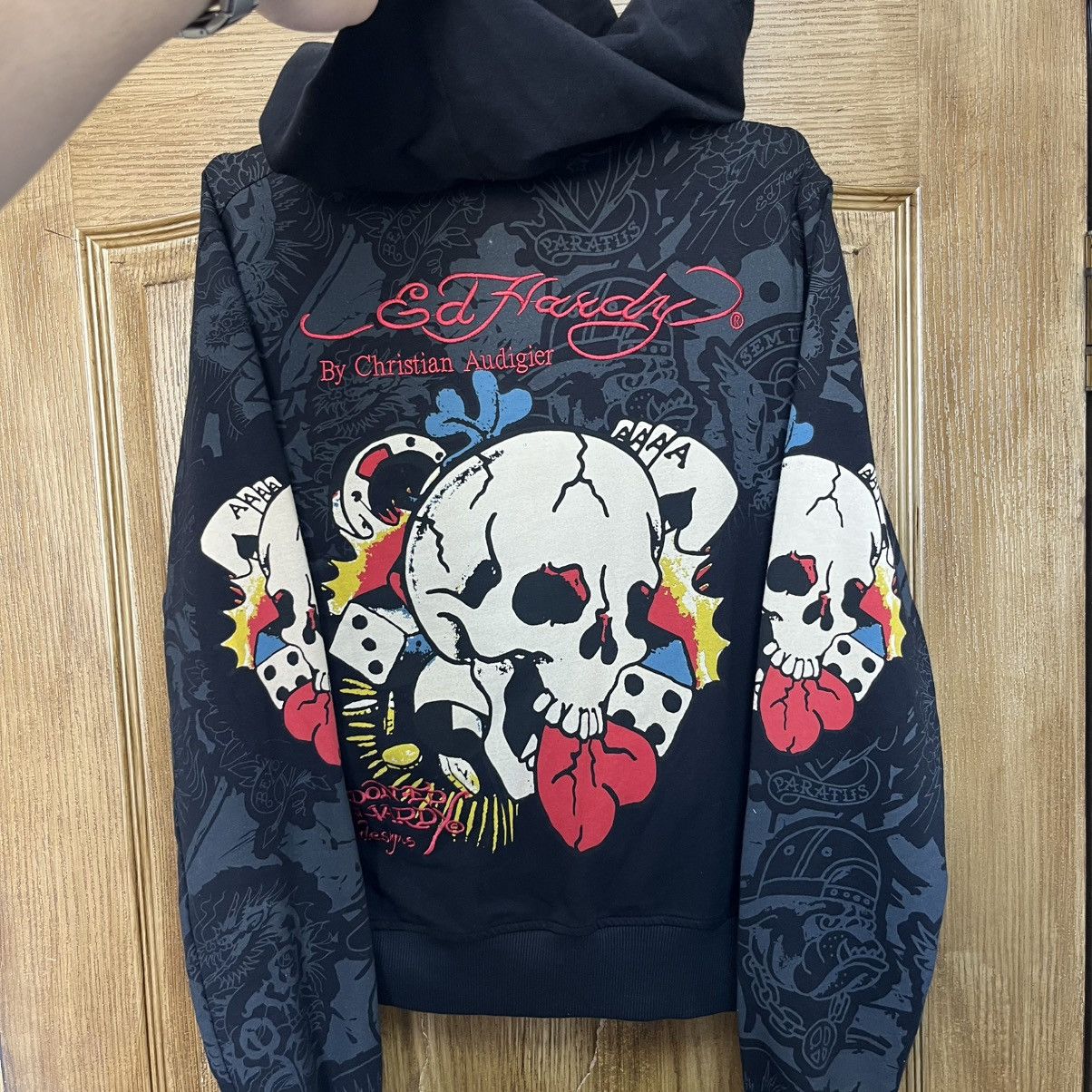 Ed Hardy Vintage Christian Audigier Ed Hardy Zip Hoodie affliction Size US S / EU 44-46 / 1 - 7 Thumbnail