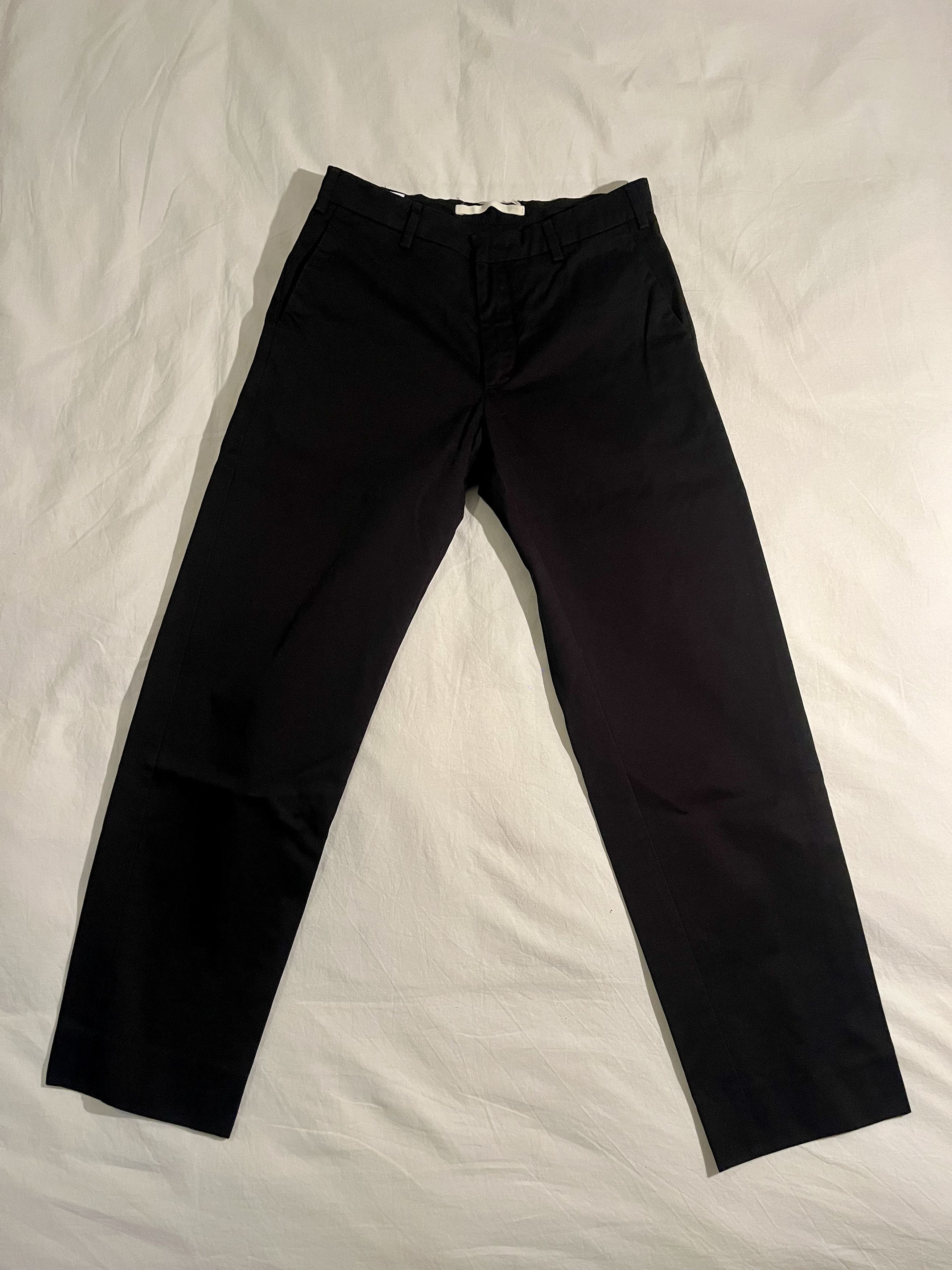 Norse Projects Andersen Chino Black Size US 30 / EU 46 - 1 Thumbnail