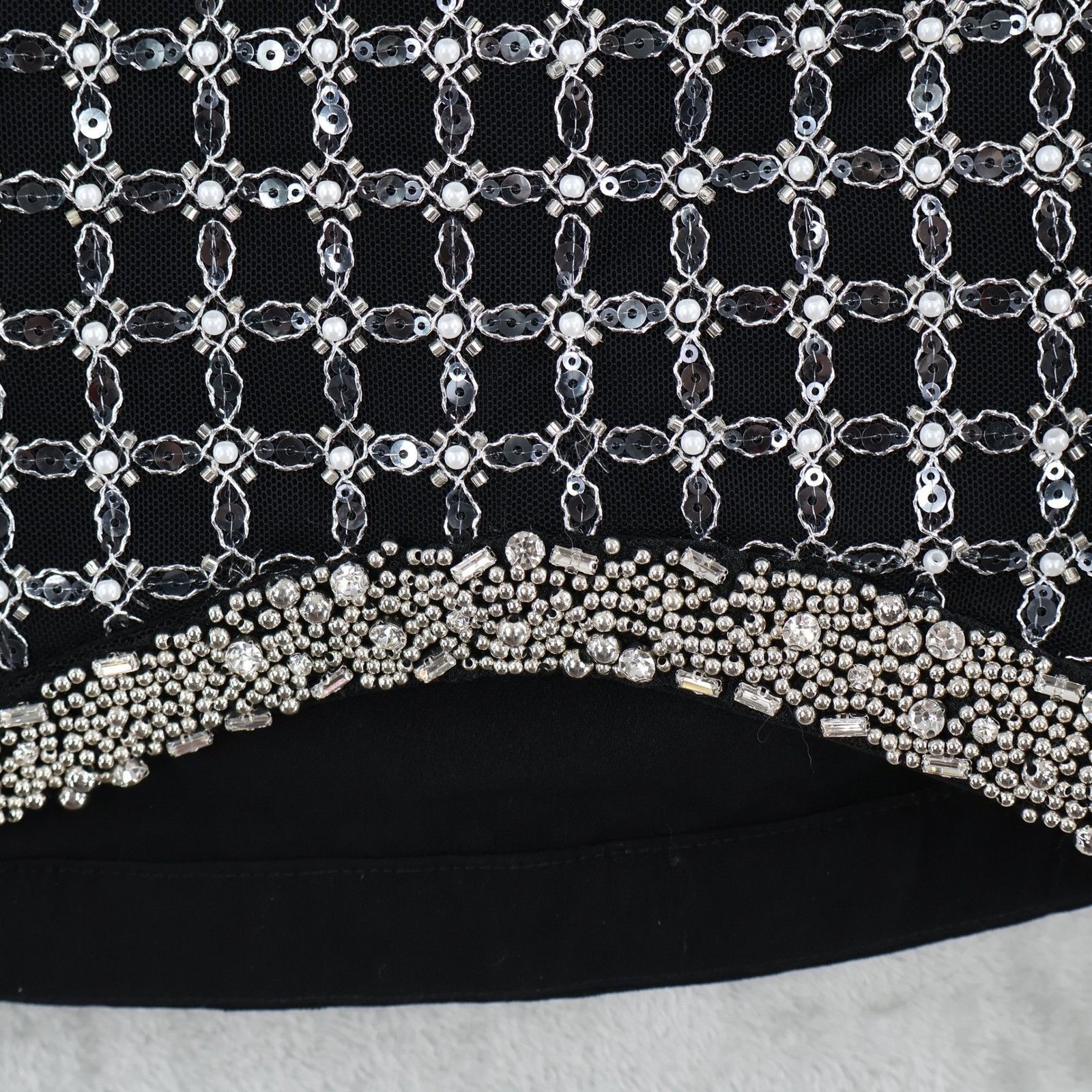 Simkhai SIMKHAI Vivalie Embellished Mini Dress Womens 0 Black NWT Size XS / US 0-2 / IT 36-38 - 9 Thumbnail