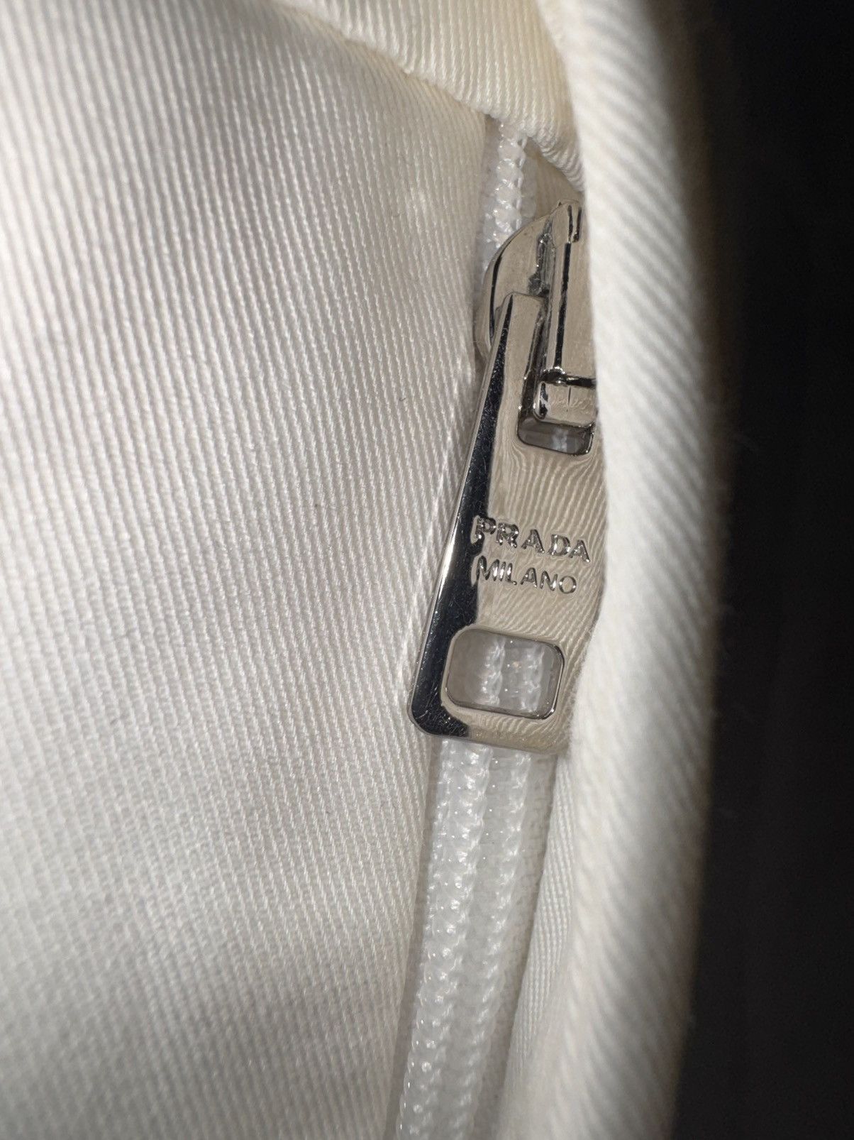 Prada Prada White Cotton Shorts Size 46 Small Size US 30 / EU 46 - 3 Thumbnail