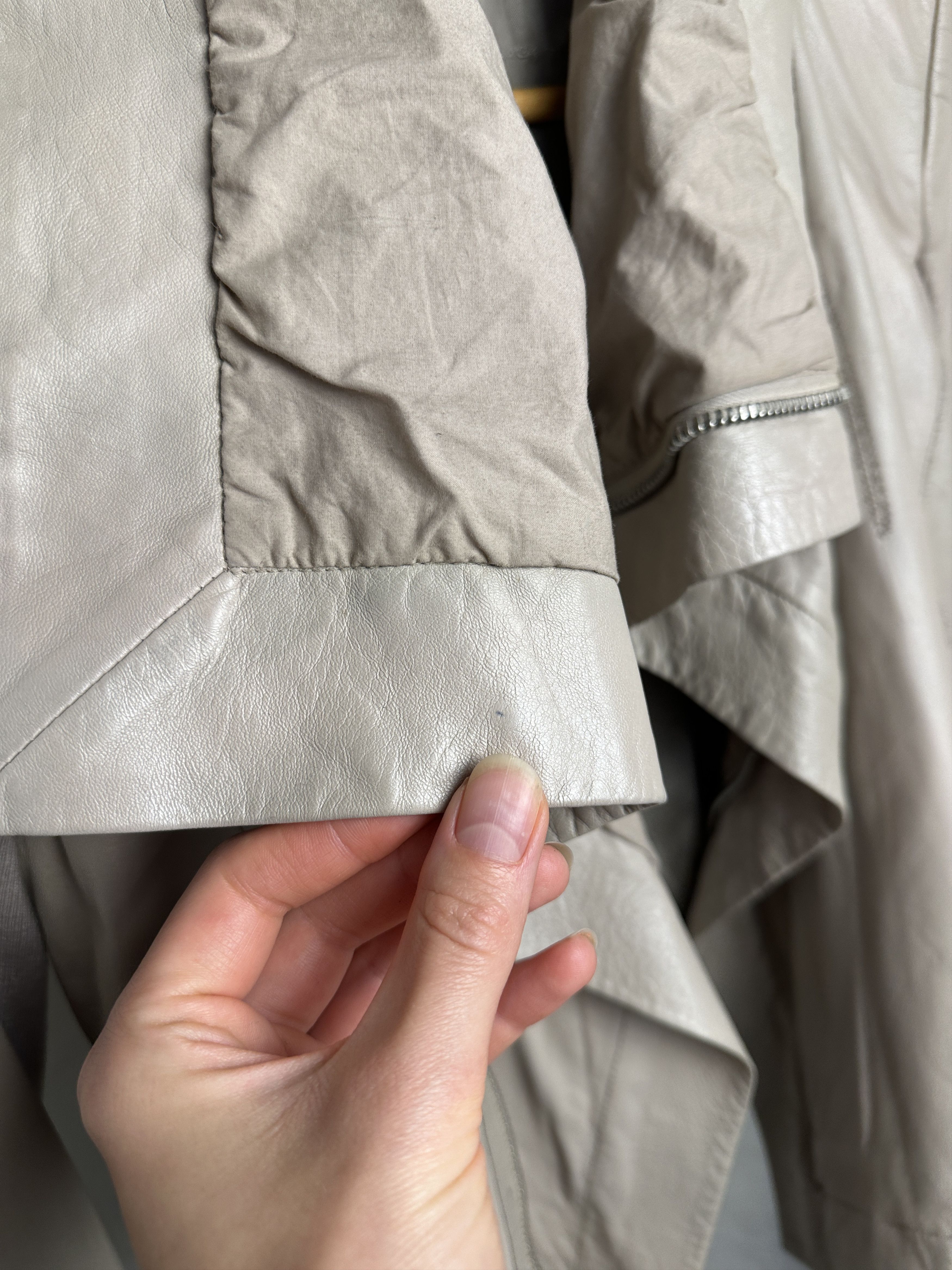 Rick Owens Rick Owens FW15 Sphinx Leather Jacket Size M / US 6-8 / IT 42-44 - 7 Thumbnail