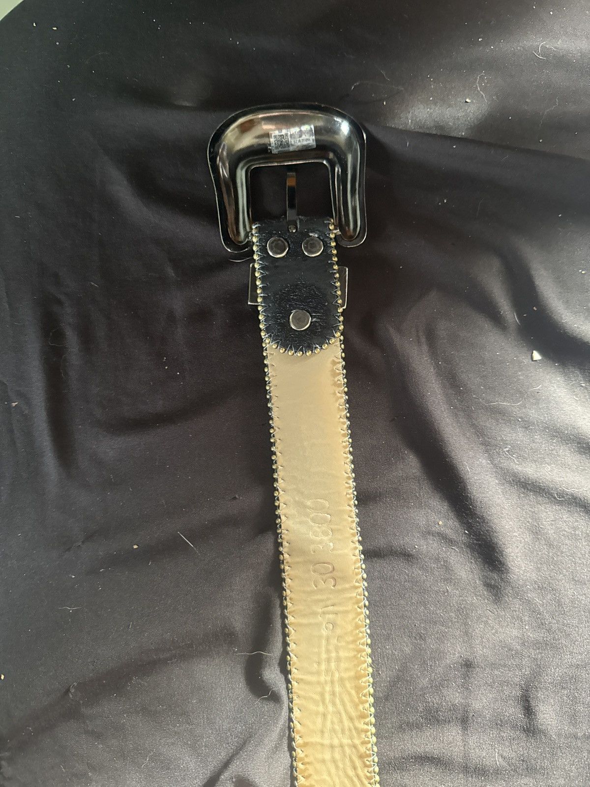 B.B. Simon B.B Simon Pony Hair Belt Size 30 - 1 Thumbnail