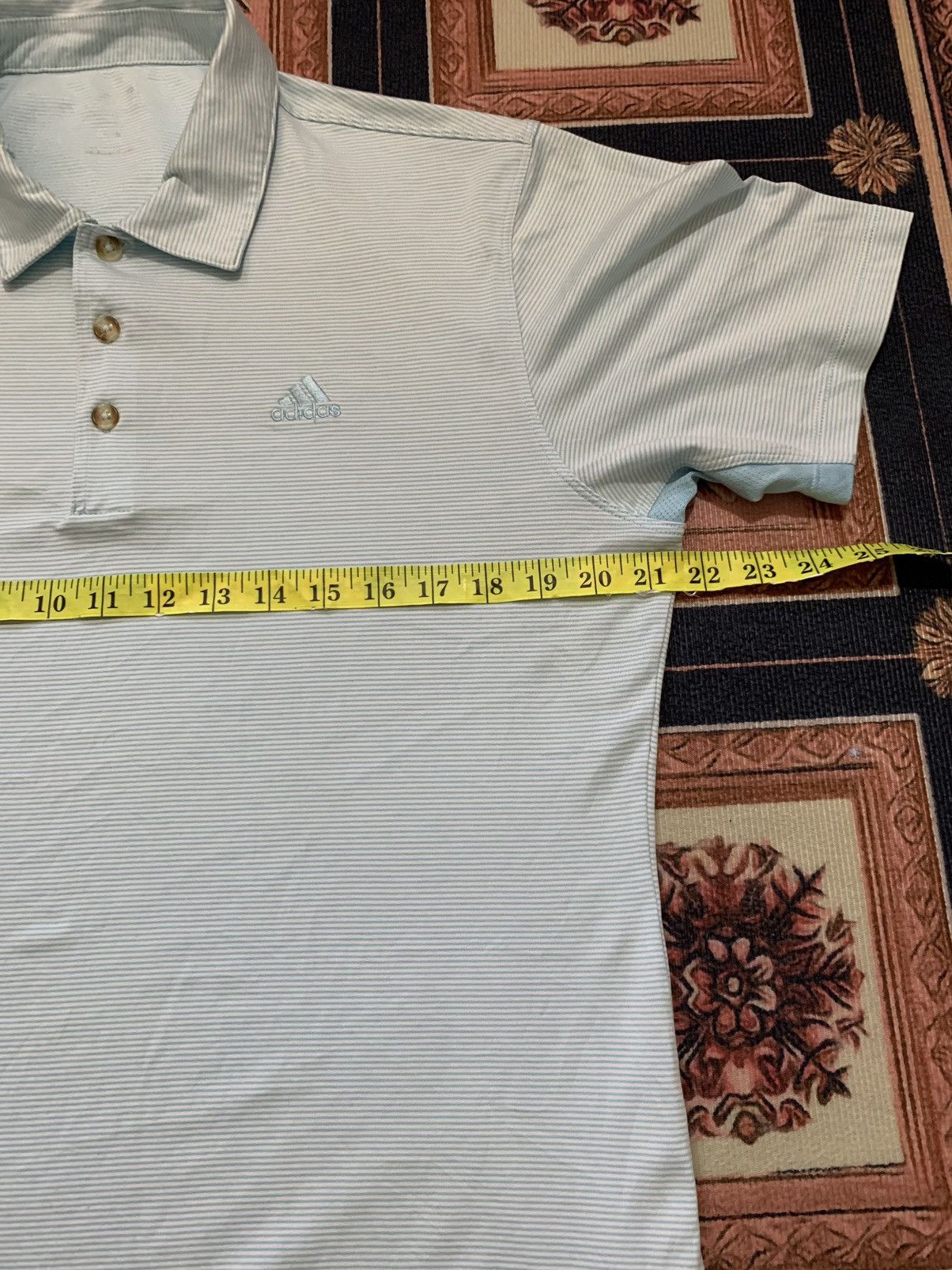 Adidas Adidas Y2K Stripe Polo shirt Size L / US 10 / IT 46 - 10 Thumbnail