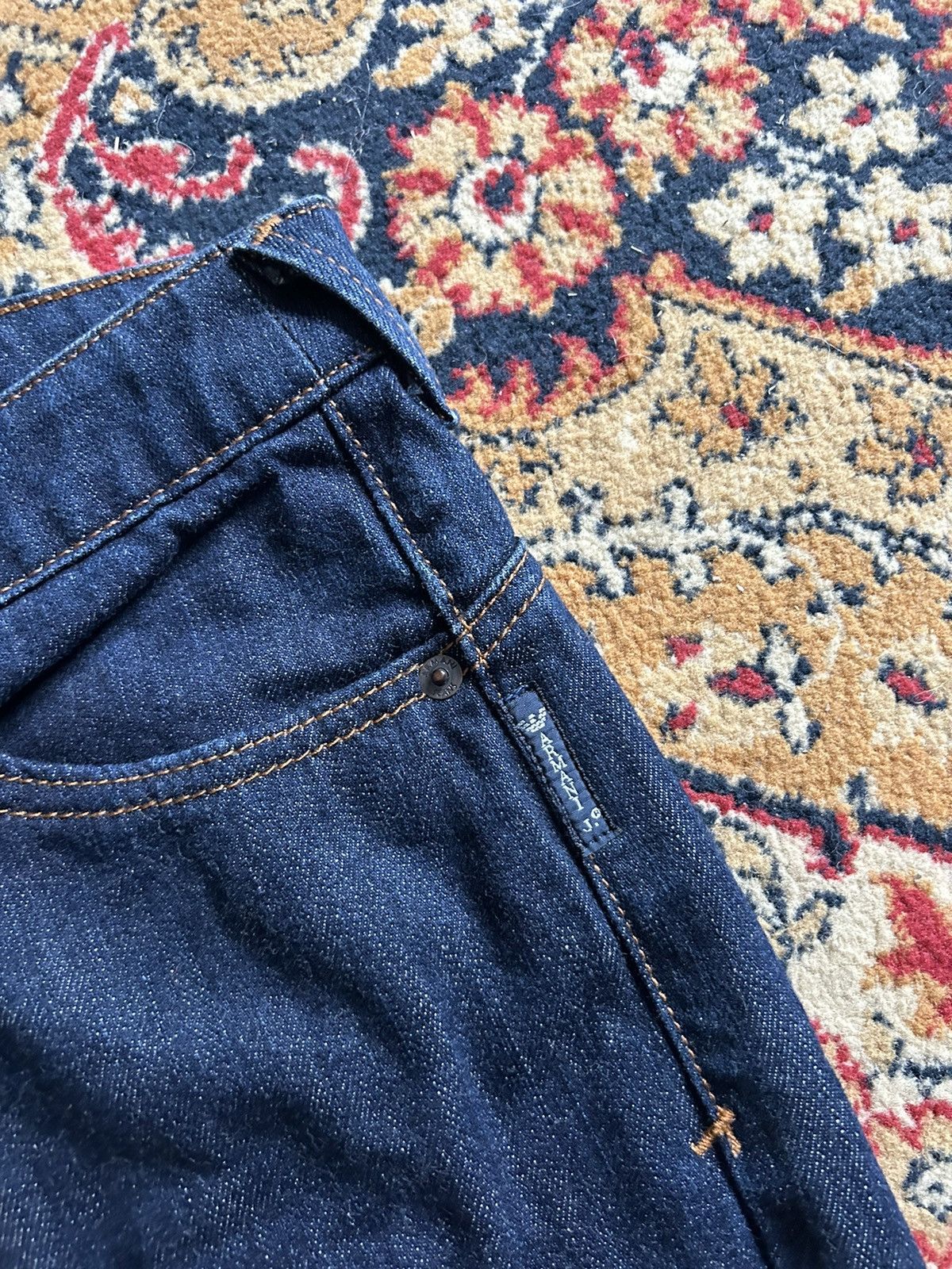 Giorgio Armani × Vintage Vintage Armani Jeans metal logo y2k style denim Size US 30 / EU 46 - 10 Thumbnail