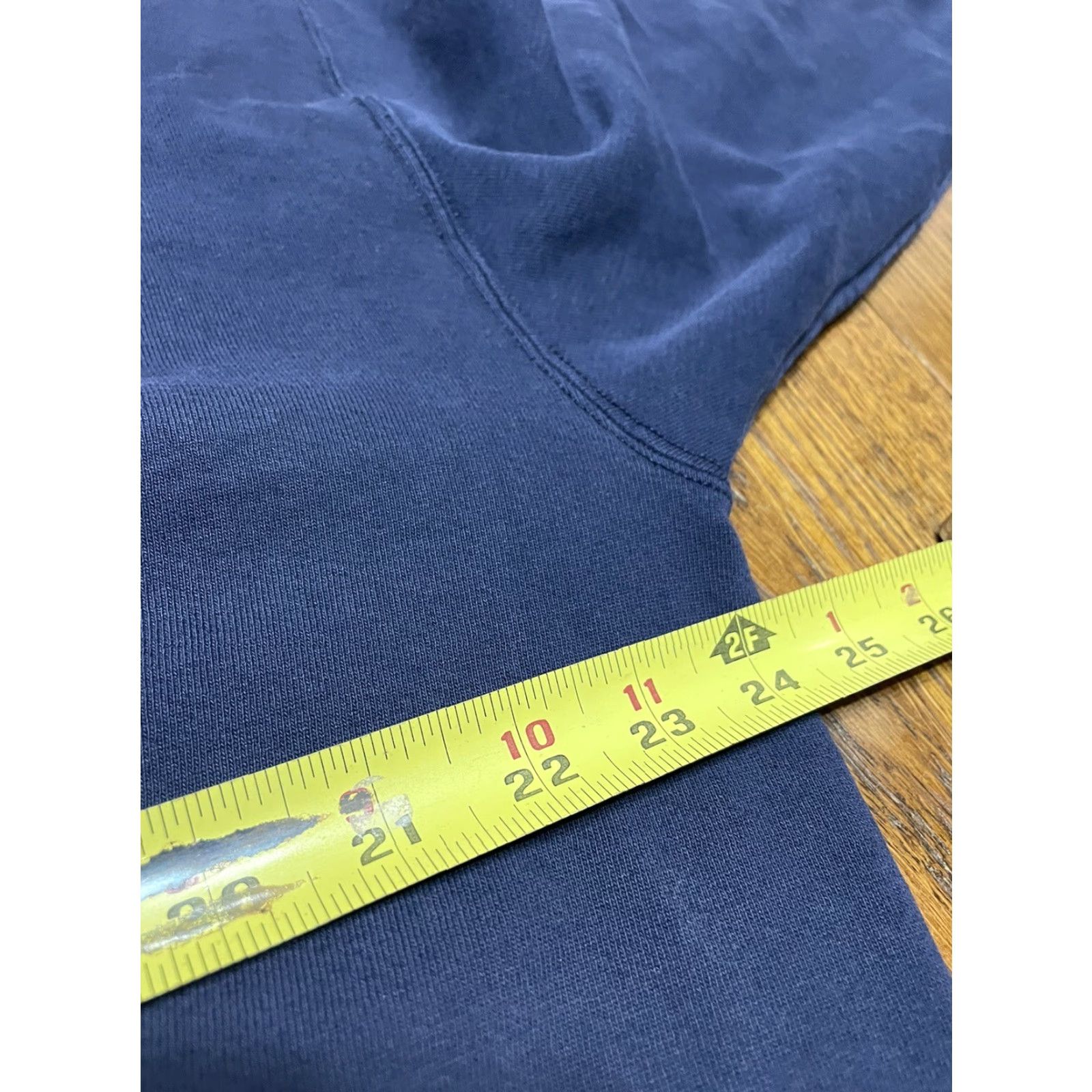 Jerzees VINTAGE Jerzees Sweatshirt Men XL Blue Fleece Logo Graphic Pullover Crew Neck Long Sleeve Sweater Nature Outdoor All Seasons Size US XL / EU 56 / 4 - 4 Thumbnail