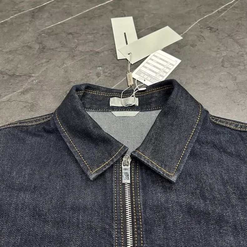 Dior Dior 1947 Embroidered Denim Zip Jacket-2505 Size US M / EU 48-50 / 2 - 3 Thumbnail