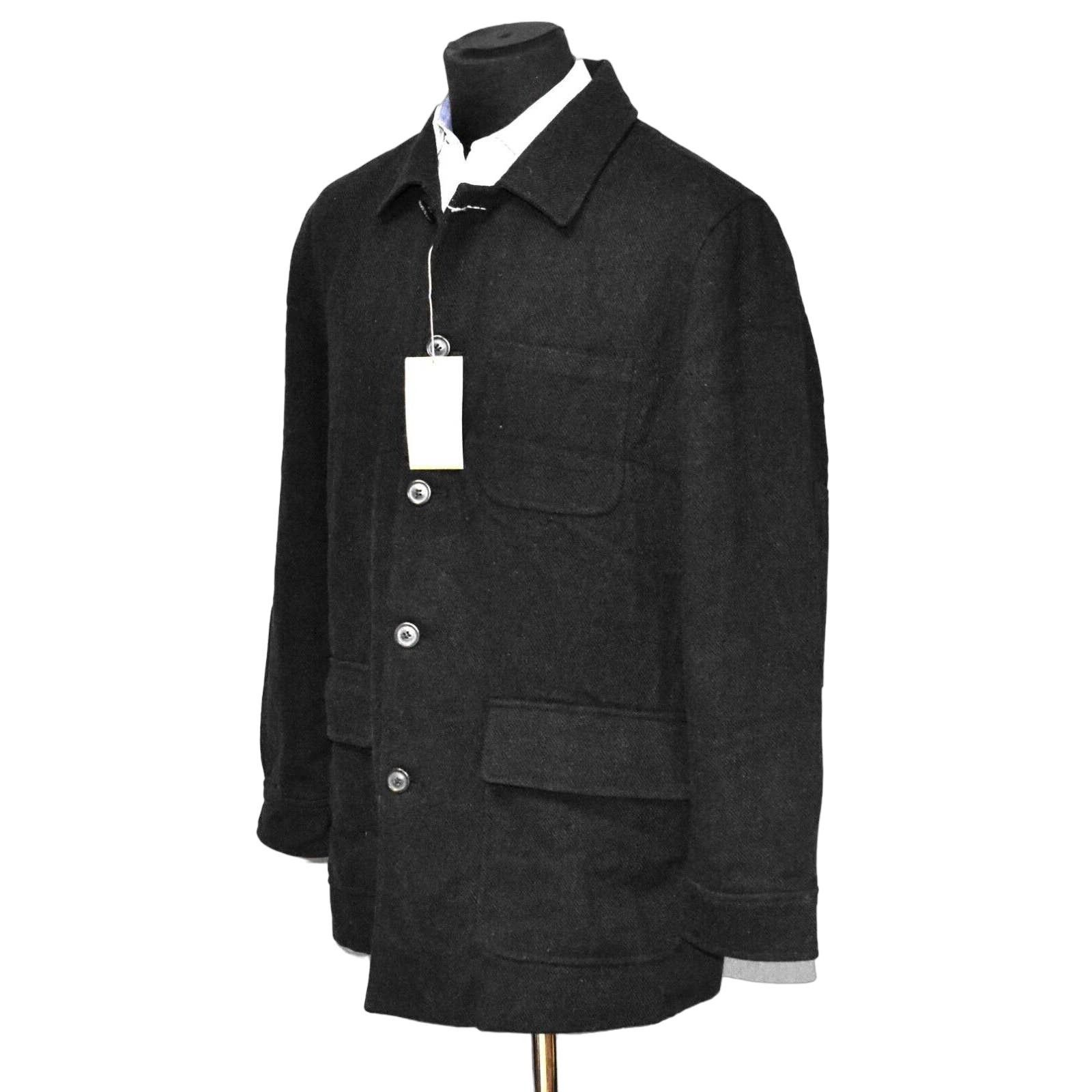 Joseph Abboud C2 NWT JOSEPH ABBOUD Charcoal Wool Sailer Pea Coat Jacket M Size US M / EU 48-50 / 2 - 1 Thumbnail