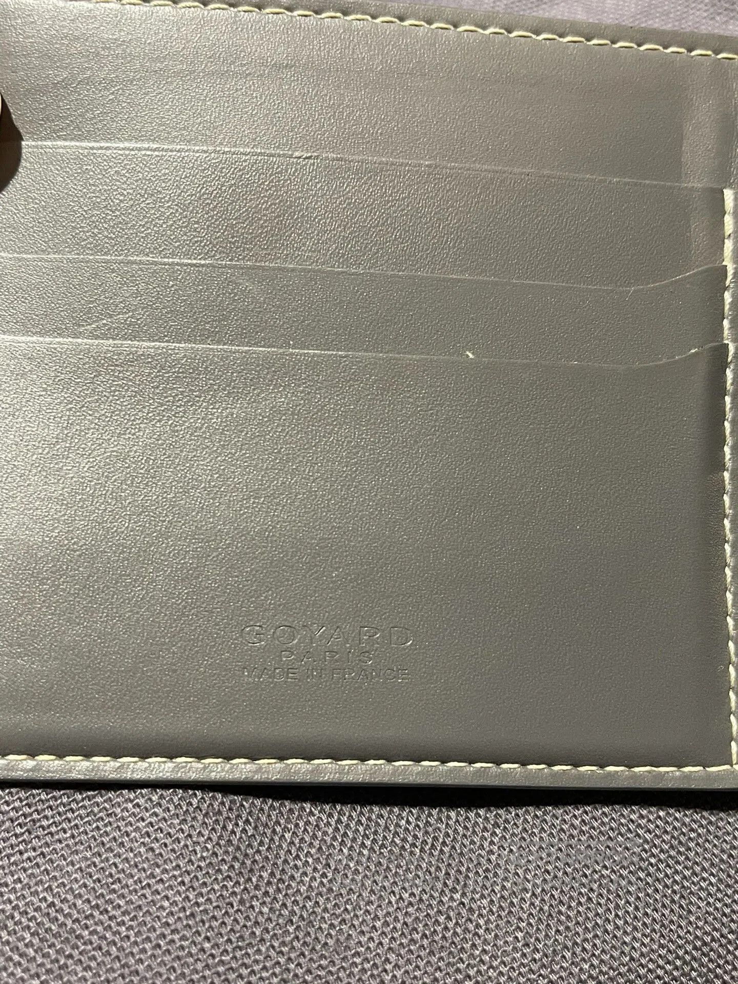 Goyard grey goyard card holder. Size ONE SIZE - 4 Thumbnail
