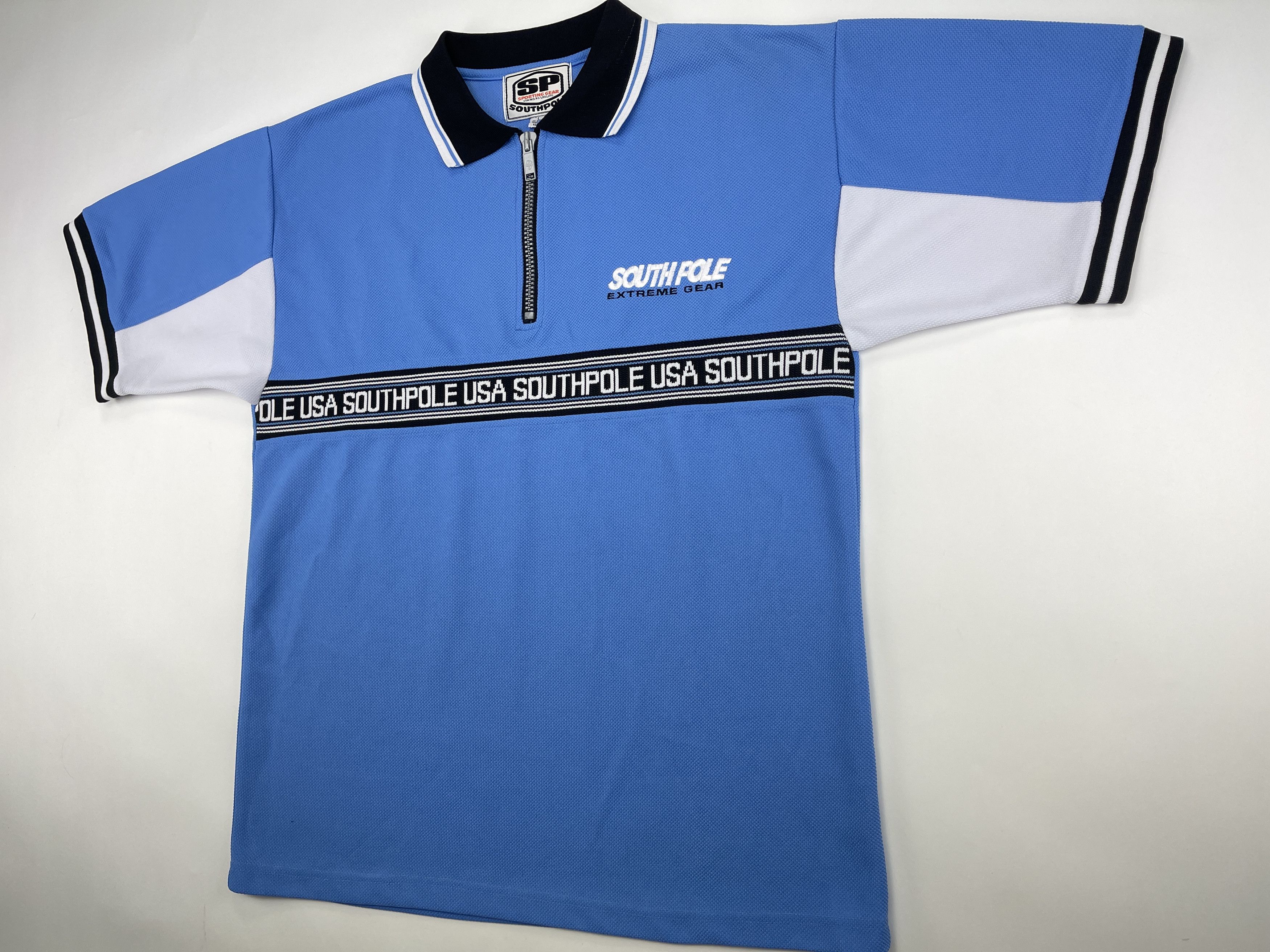 Southpole SOUTHPOLE jersey, blue vintage South Pole t-shirt 90s size L Size US L / EU 52-54 / 3 - 3 Thumbnail