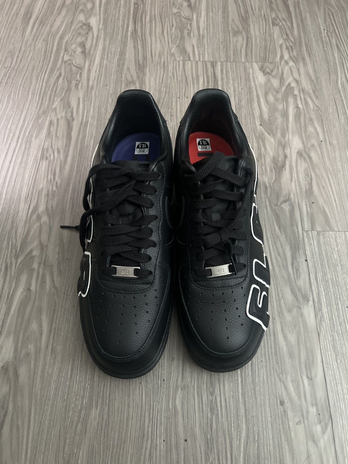 Nike Black flea market Af1 Size US 10.5 / EU 43-44 - 3 Thumbnail