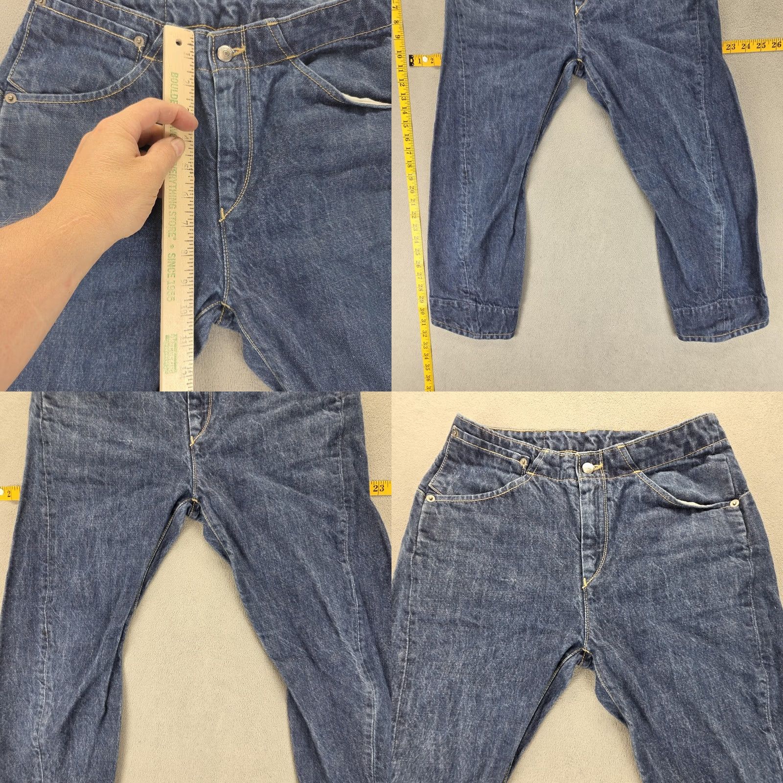 Levi's Levi'S Vintage Engineered Jeans Mens Blue Twisted Straight Leg 26x22 Size US 26 / EU 42 - 8 Thumbnail