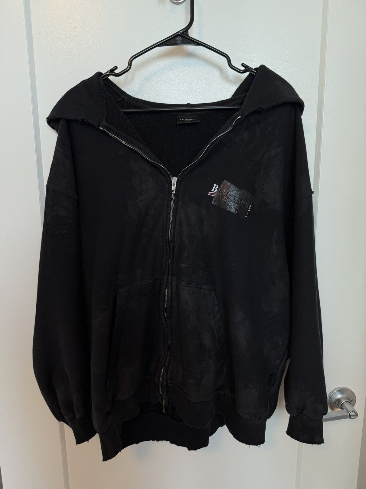 Balenciaga Balenciaga Mud Gaffer Zip Up Size US XL / EU 56 / 4 - 1 Thumbnail