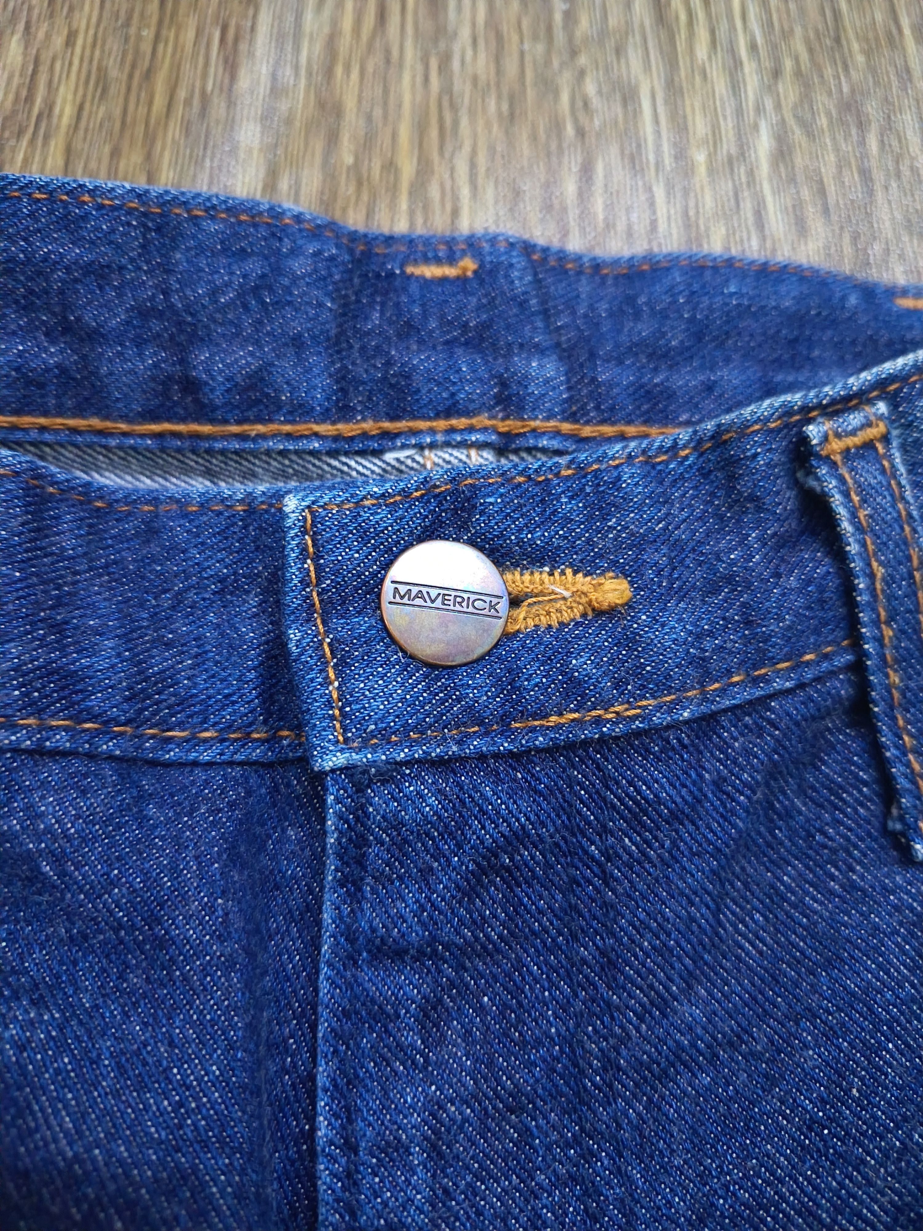Japanese Brand Vintage maverick blue bell E1101 green selvedge buckle back Size US 30 / EU 46 - 13 Thumbnail