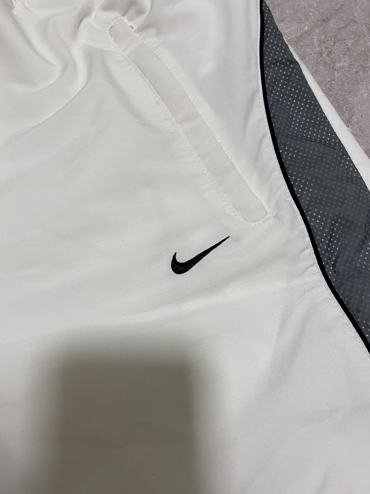Nike × Vintage Vintage Y2K Nike Mini Swoosh Drill Baggy Oversized Shorts Size US 34 / EU 50 - 4 Thumbnail