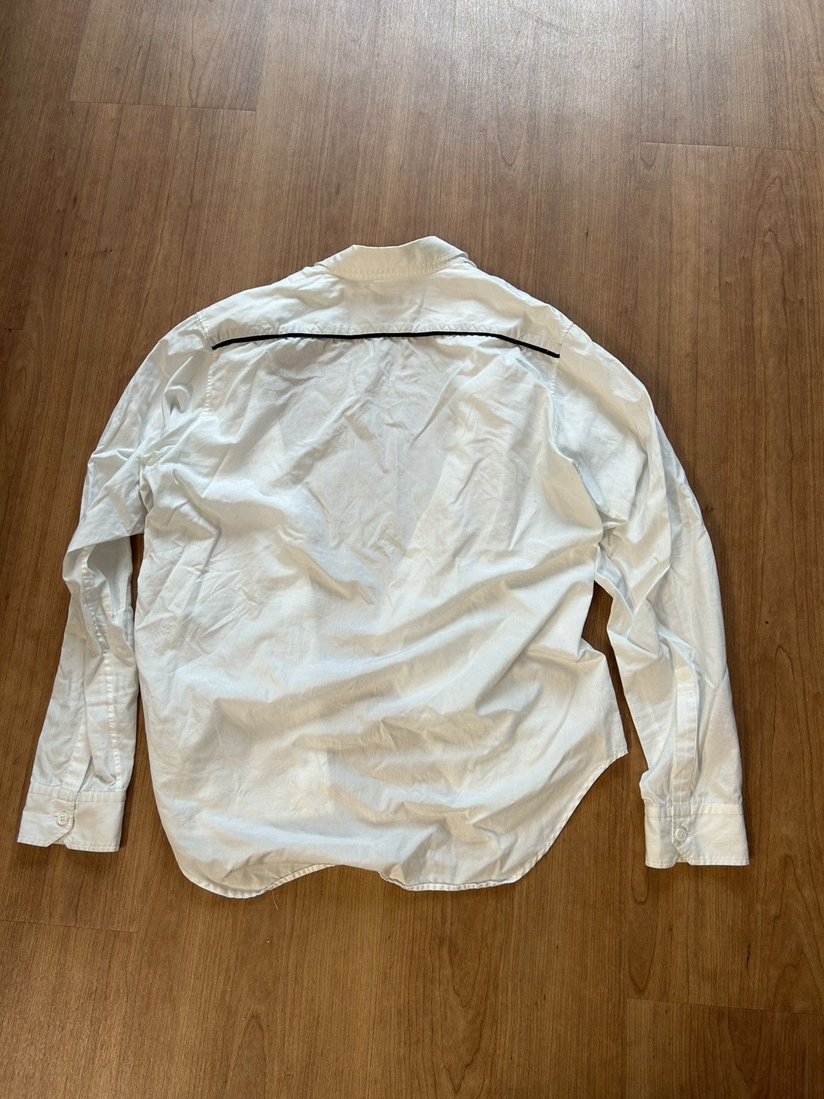 Yohji Yamamoto YYPH Contrast Shirt Size US M / EU 48-50 / 2 - 2 Thumbnail
