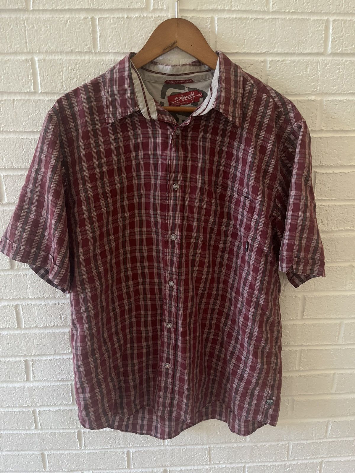 Billabong Vintage Y2K Billabong Button up Size US L / EU 52-54 / 3 - 1 Thumbnail
