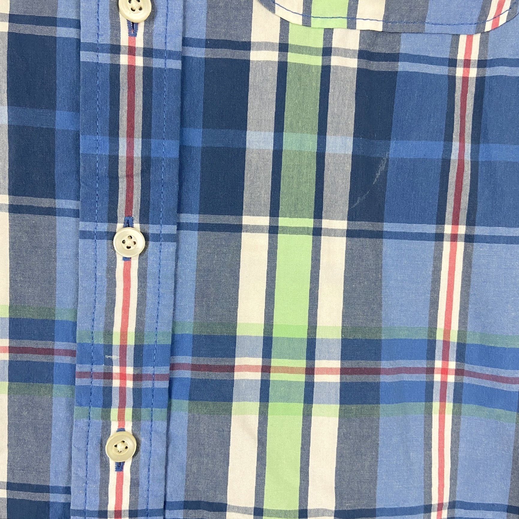 Abercrombie & Fitch ABERCROMBIE & FITCH Plaid Button-Up Shirt Adult Large Multicolor Short Sleeve Mens Size US 33 - 4 Thumbnail