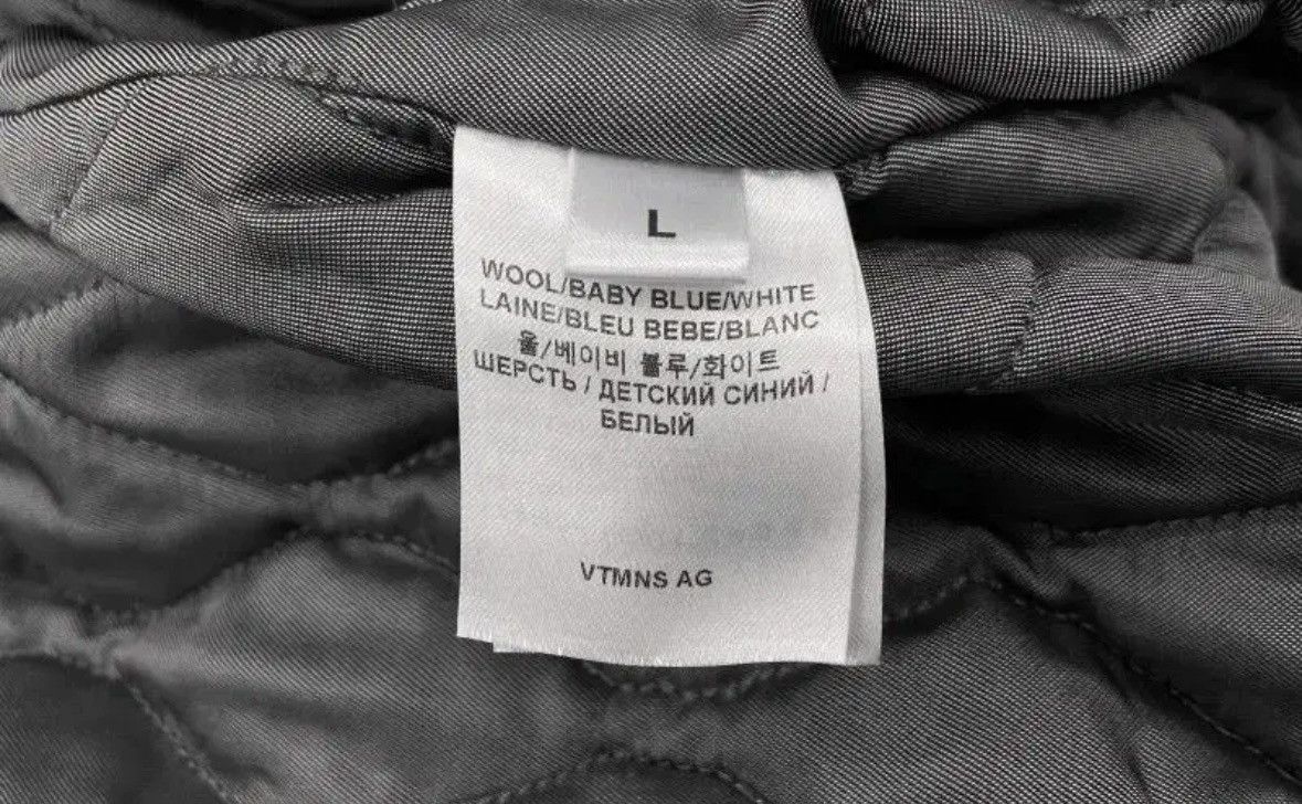 Vetements College Varsity Bomber Jacket