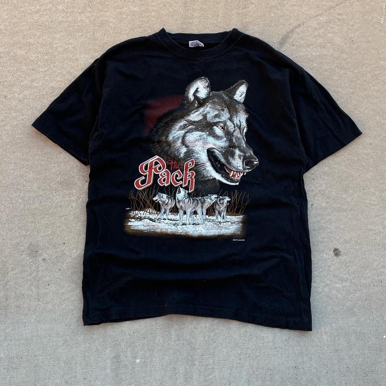 Vintage Vintage 90s Biker T Shirt Size US XL / EU 56 / 4 - 1 Thumbnail
