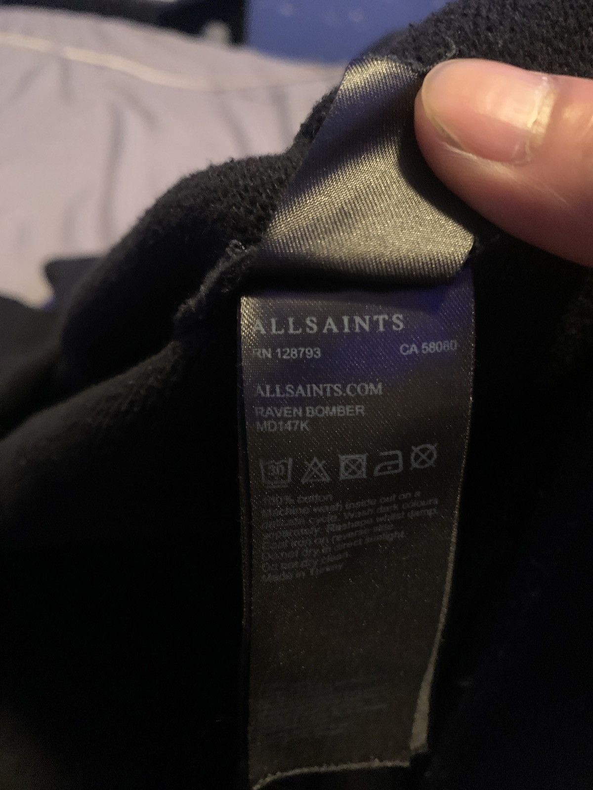 Allsaints Allsaints Bomber Zip Up Japanese Logo Lux Y2K Hoodie Size US M / EU 48-50 / 2 - 13 Thumbnail