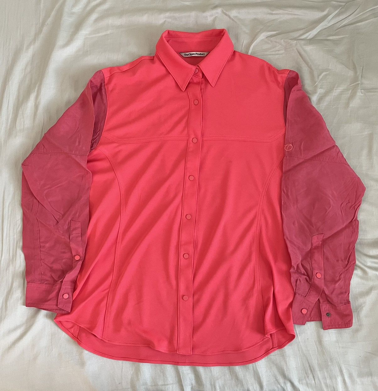 Japanese Brand TheOpenProduct Korean brand long sleeve button up Size US L / EU 52-54 / 3 - 1 Thumbnail