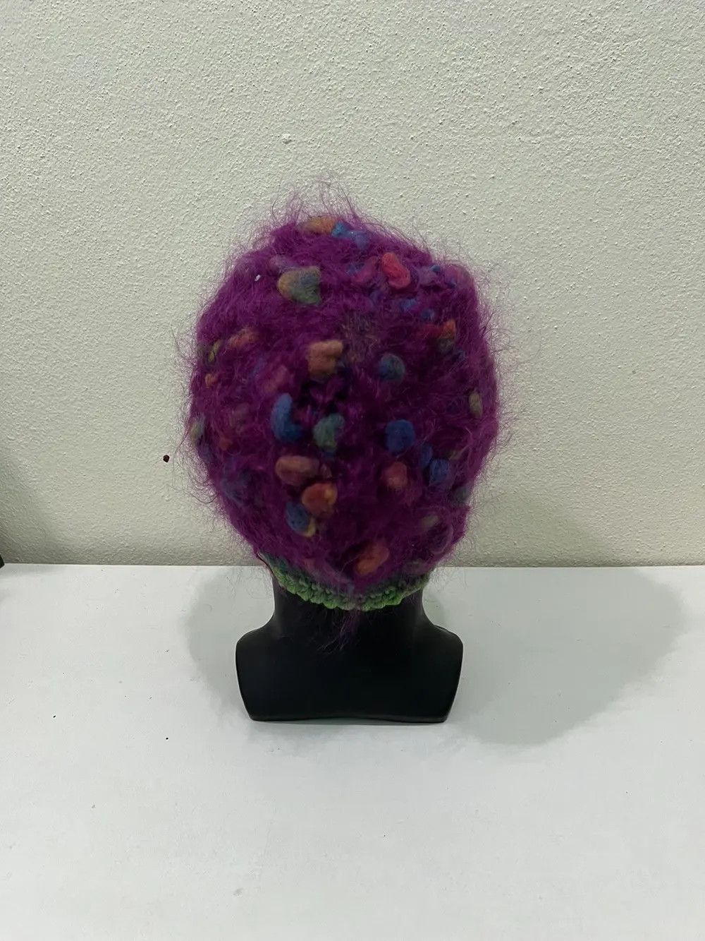 Japanese Brand Japanese Brand Fur Beanie Hat Size ONE SIZE - 5 Thumbnail