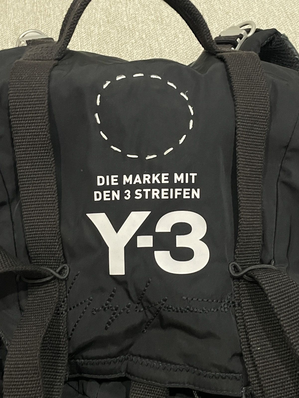 Yohji Yamamoto Yohji Yamamoto Parachute Backpack Size ONE SIZE - 2 Thumbnail