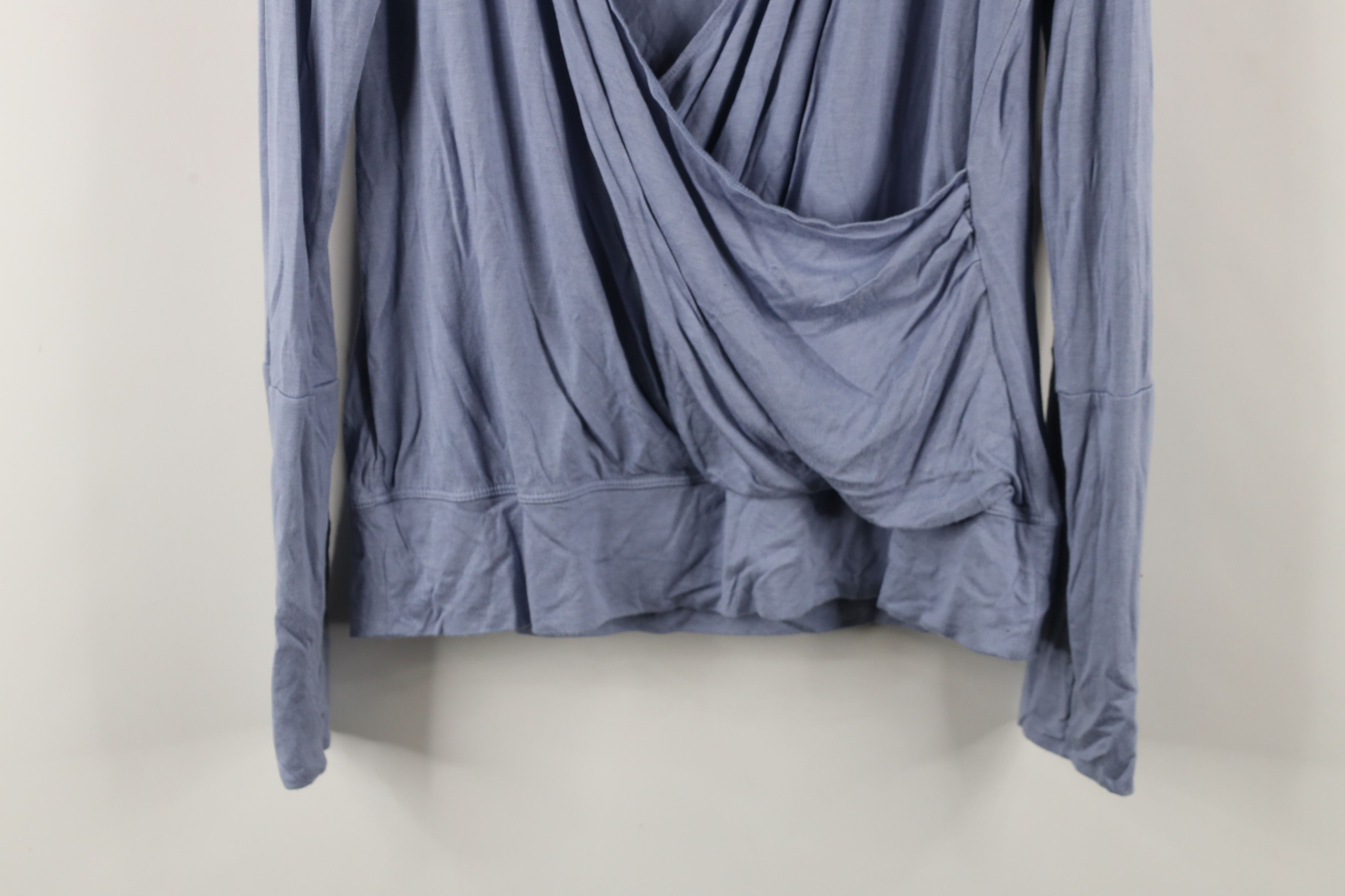 Prana × Vintage prAna Knit Stretch Synergy Long Sleeve Yoga Top Shirt Blue Size XL / US 12-14 / IT 48-50 - 11 Thumbnail