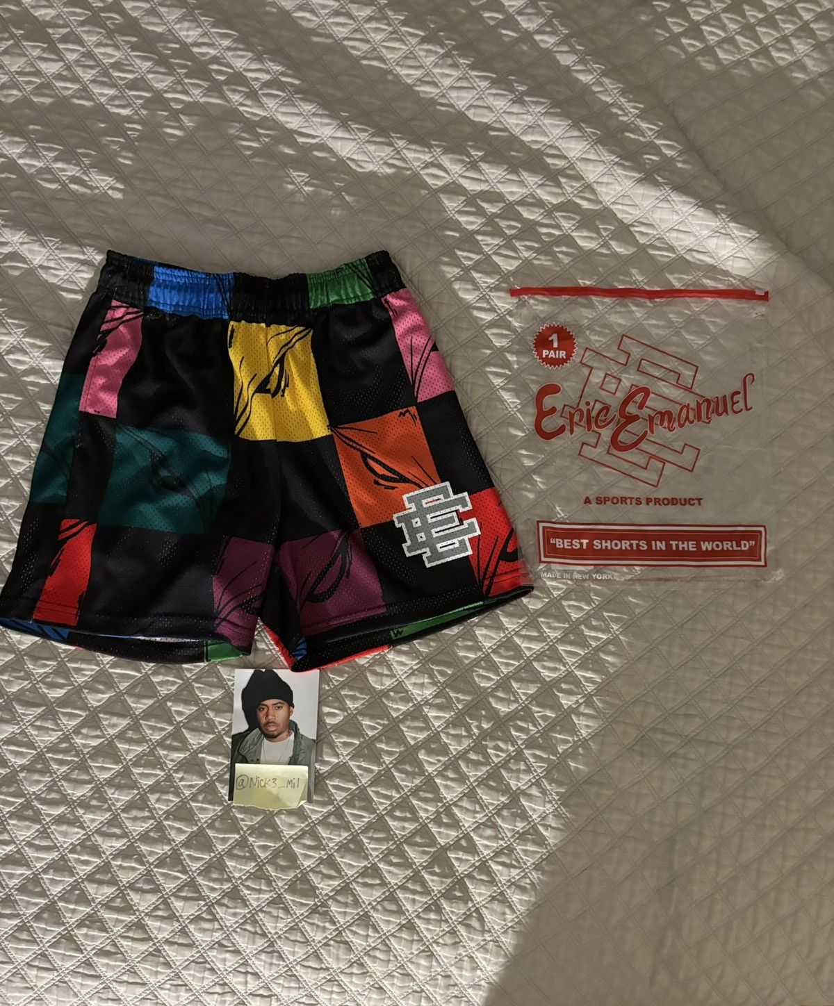 Eric Emanuel Eric Emanuel x matty boy multi color shorts Size US 30 / EU 46 - 1 Thumbnail