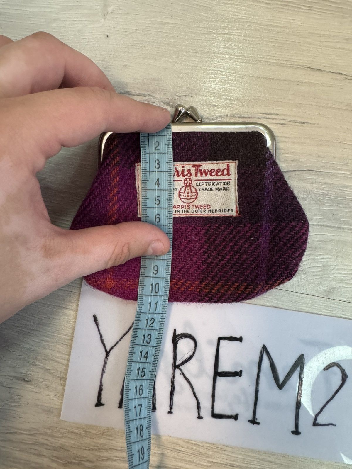 Harris Tweed Harris Tweed wallet Size ONE SIZE - 4 Thumbnail