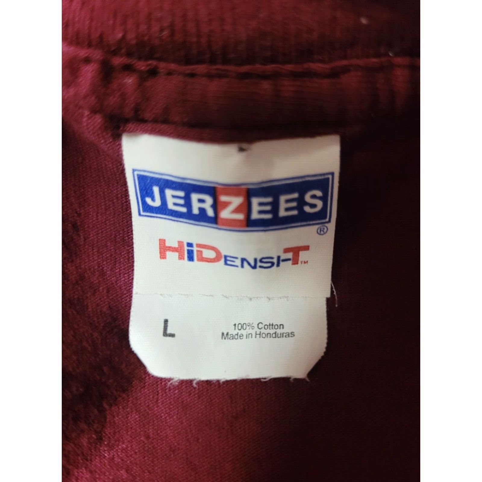 Jerzees DEXTER HIGH SCHOOL DREADNAUGHTS T SHIRT L Mens Red 100% Cotton Jerzees Graphic Tee Short Sleeve Crew Neck DHS Michigan Size US L / EU 52-54 / 3 - 3 Thumbnail