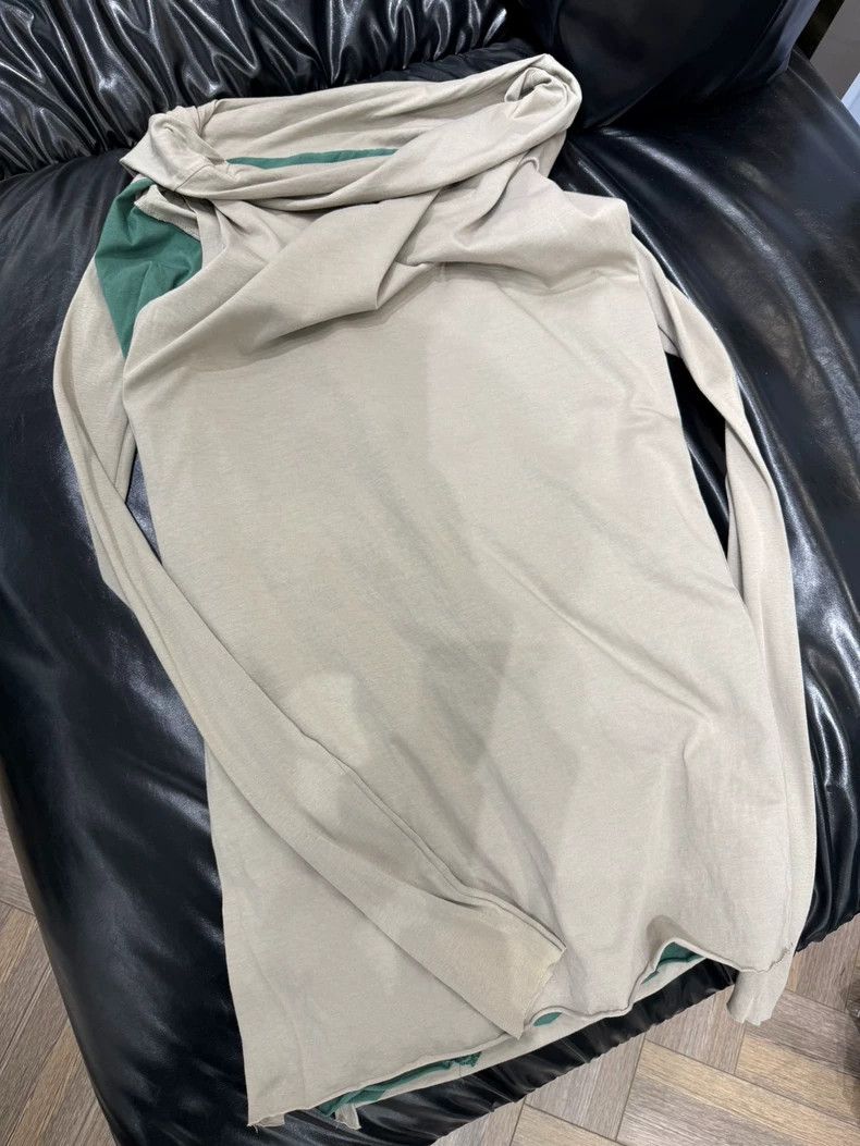Rick Owens Rick Owens Color Block Long Sleeve Top- DMC Size US XS / EU 42 / 0 - 1 Thumbnail