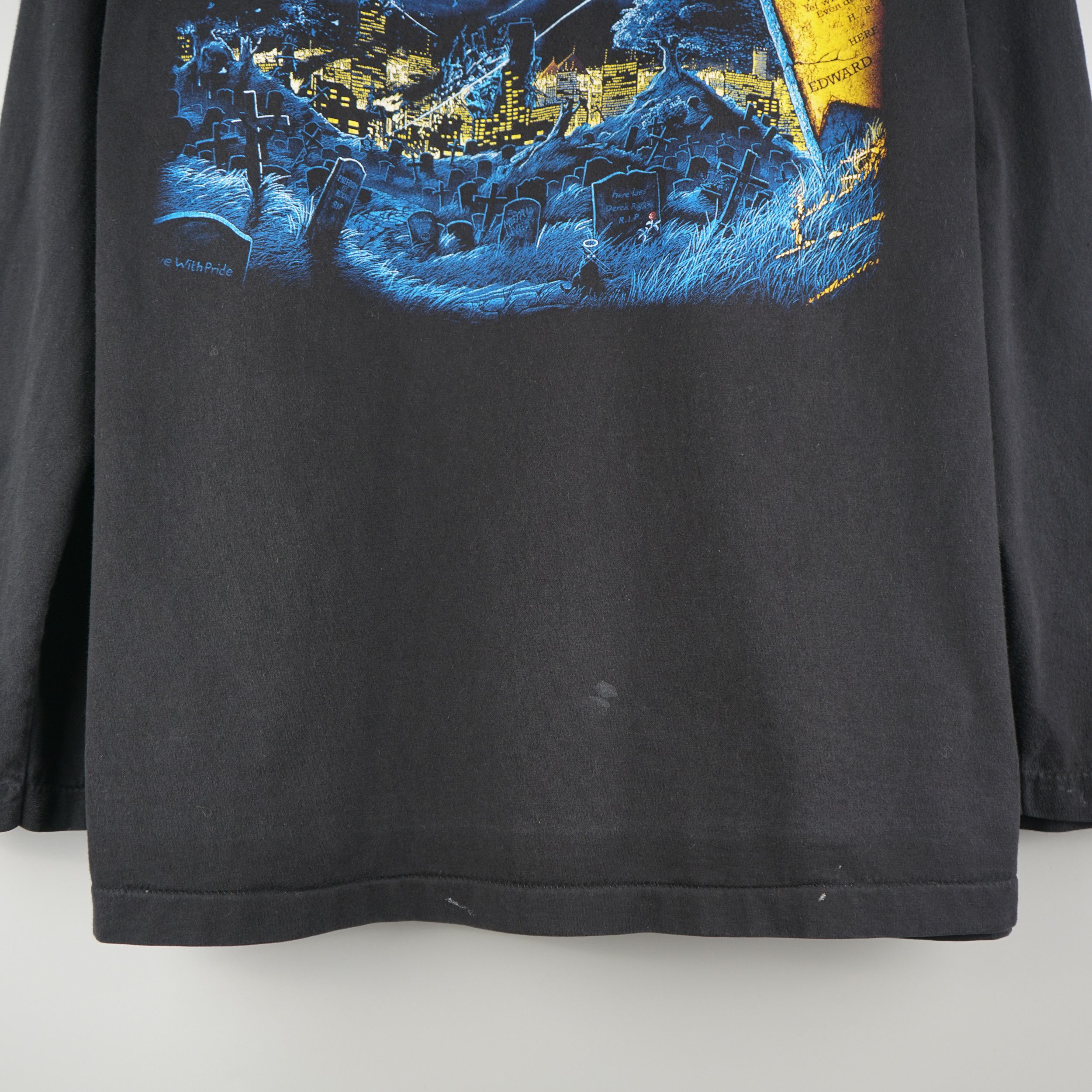 Band Tees × Vintage Vintage 1990s Iron Maiden T-Shirt Live After Death Size US XL / EU 56 / 4 - 11 Thumbnail
