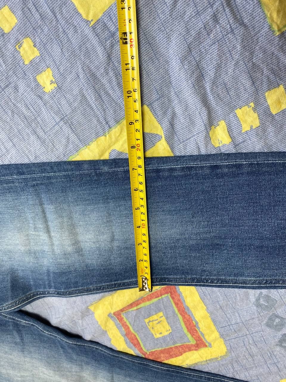 Hugo Boss VINTAGE BAGGY HUGO BOSS FADED DENIM JEANS Size US 32 / EU 48 - 6 Thumbnail