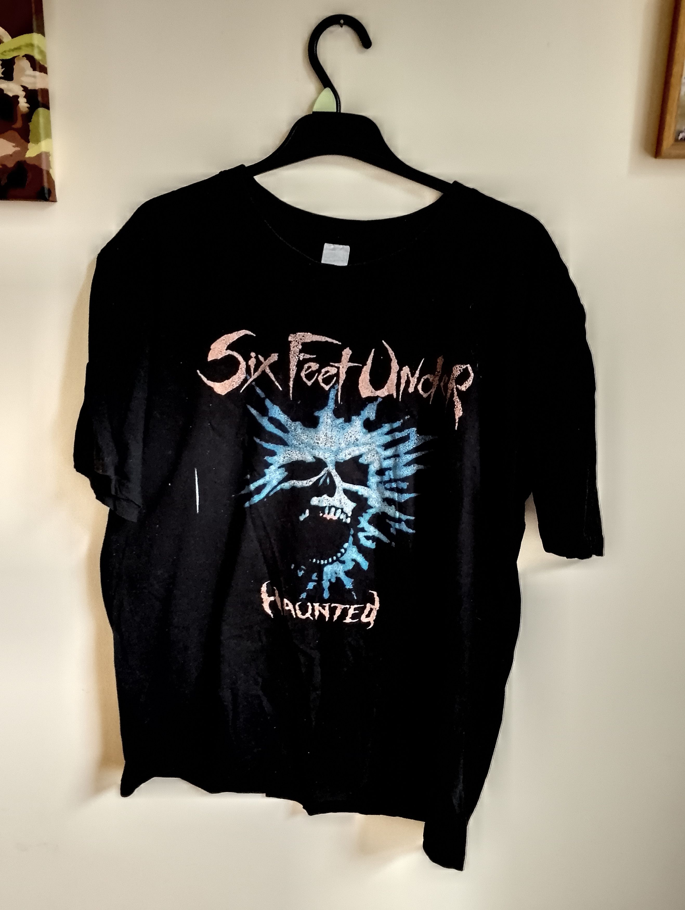 Band Tees six feet under haunted vintage rock tee Size US L / EU 52-54 / 3 - 1 Thumbnail