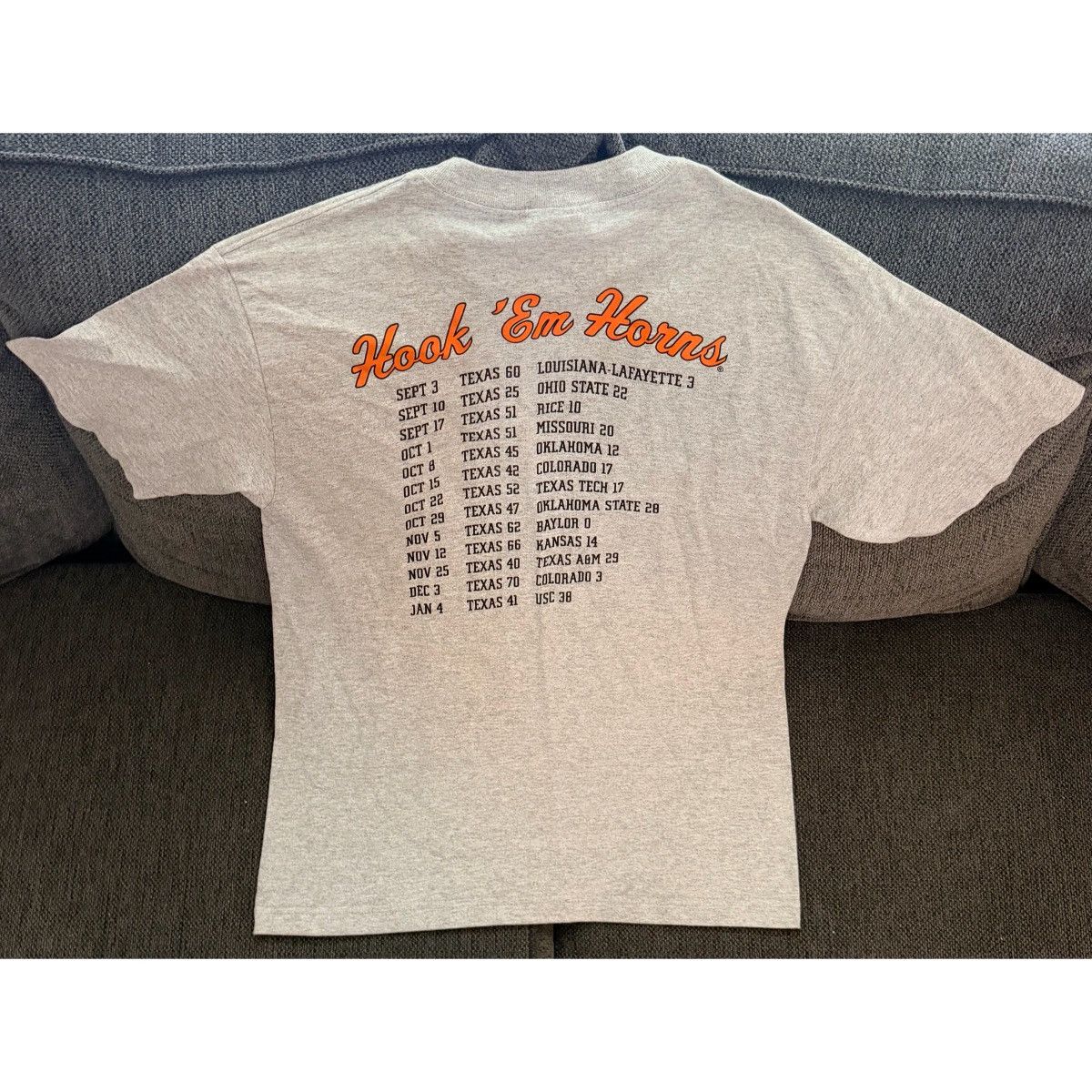 Foot Locker Vintage Y2K TX Longhorns National Champs 2006 Rose Bowl Tee Size US M / EU 48-50 / 2 - 3 Thumbnail