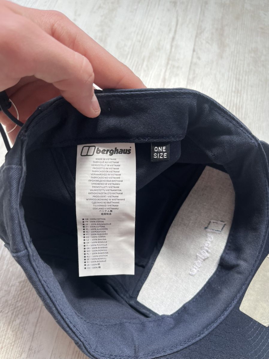Berghaus Berghaus Aztec Dean Street 5 Panel Navy Blue Cap Outdoor Size ONE SIZE - 6 Thumbnail