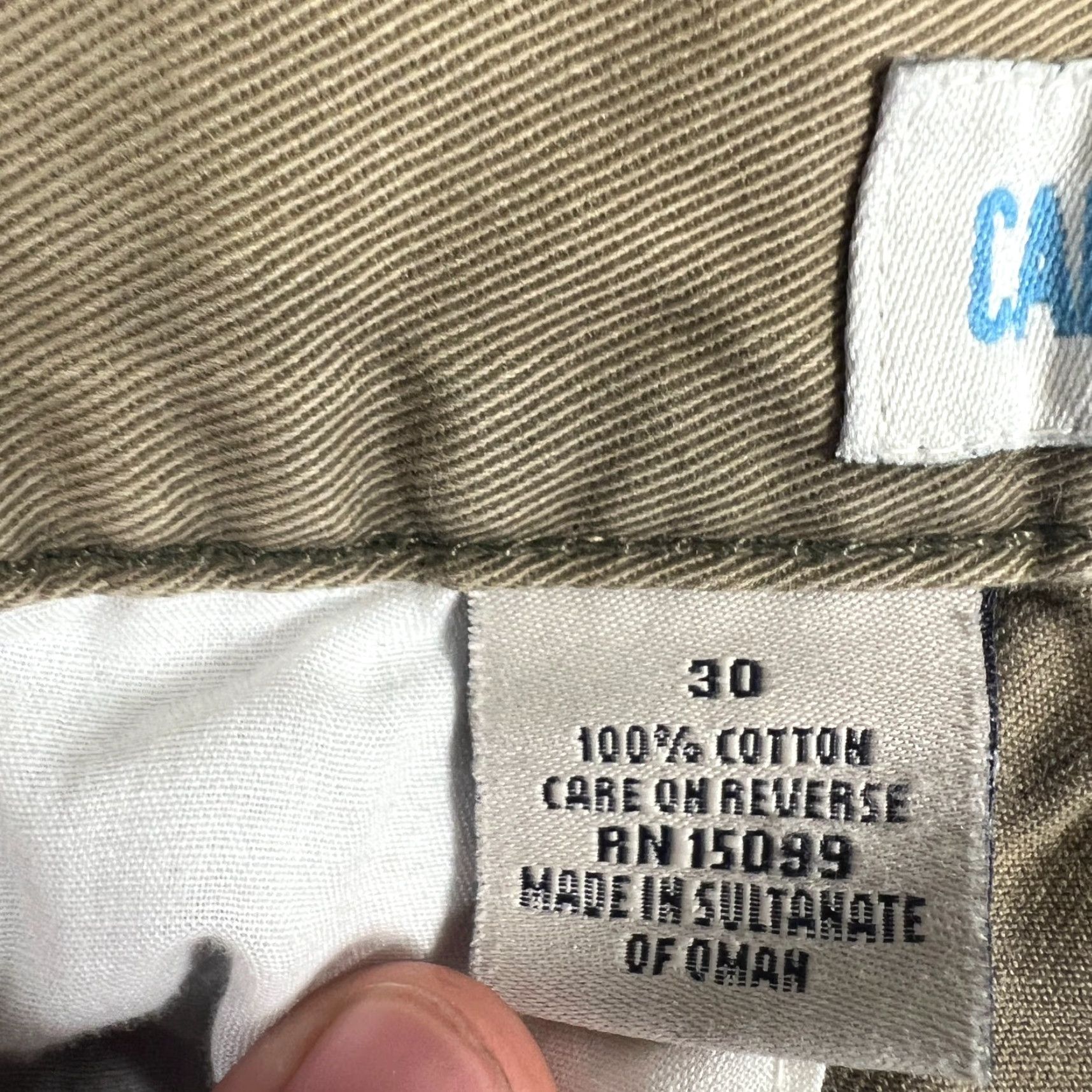 Vintage VINTAGE Canyon River Blues Shorts Mens Cargo 30 Tan Light Wash Denim Belted Pockets 11in Inseam Summer 30 Mens Size US 30 / EU 46 - 6 Thumbnail