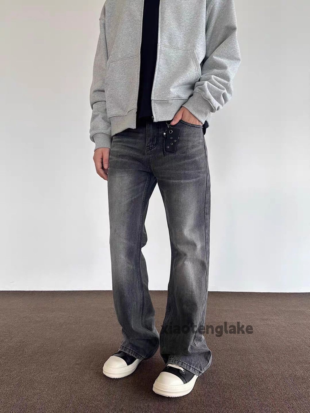 Jean × Vintage washed faded cleanfit yuppie punk cleanfit jeans Size US 32 / EU 48 - 4 Thumbnail