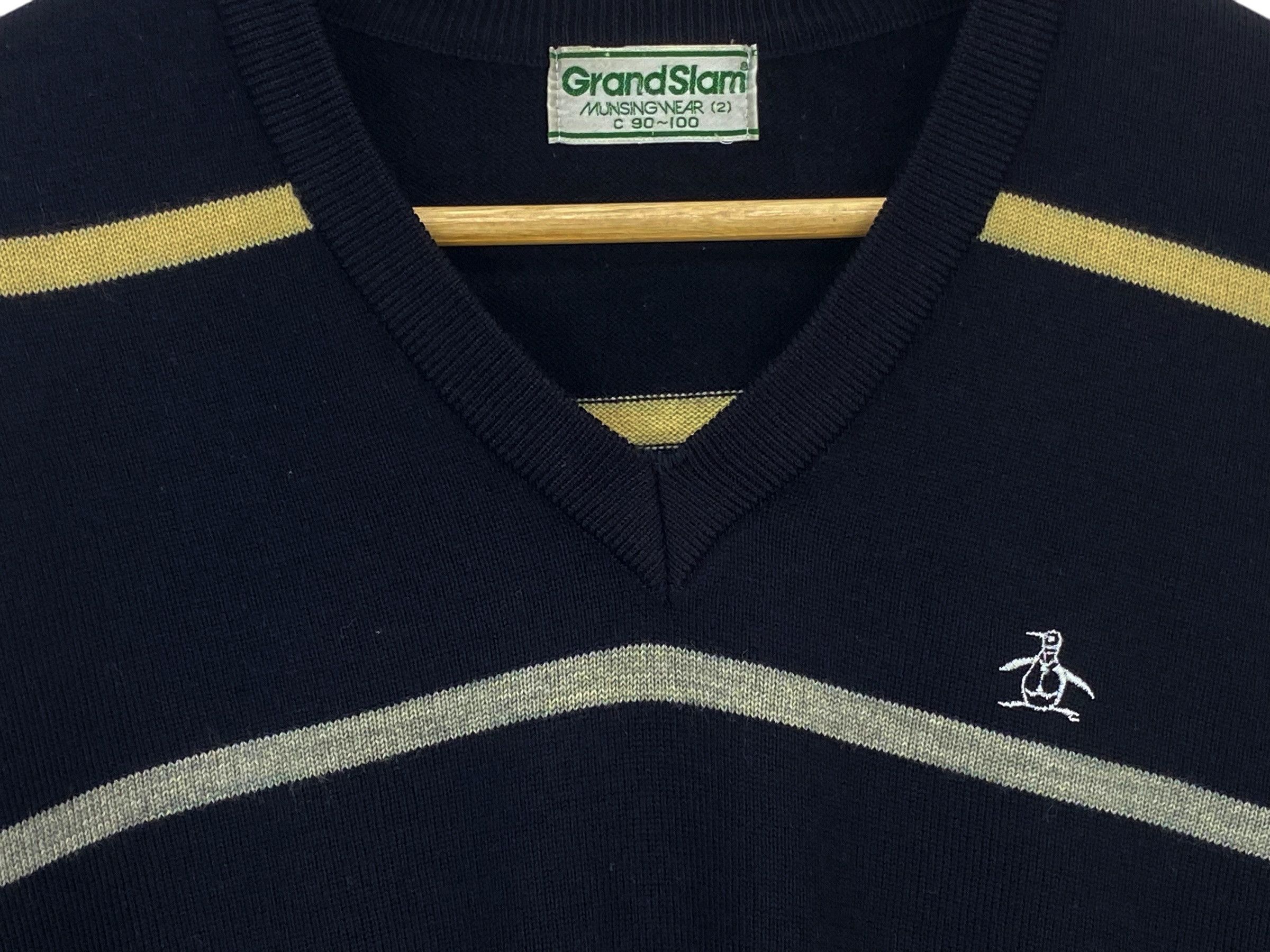 Grand Slam × Vintage Grand Slam Munsingwear Stripes Sweatshirt Size US XS / EU 42 / 0 - 7 Thumbnail